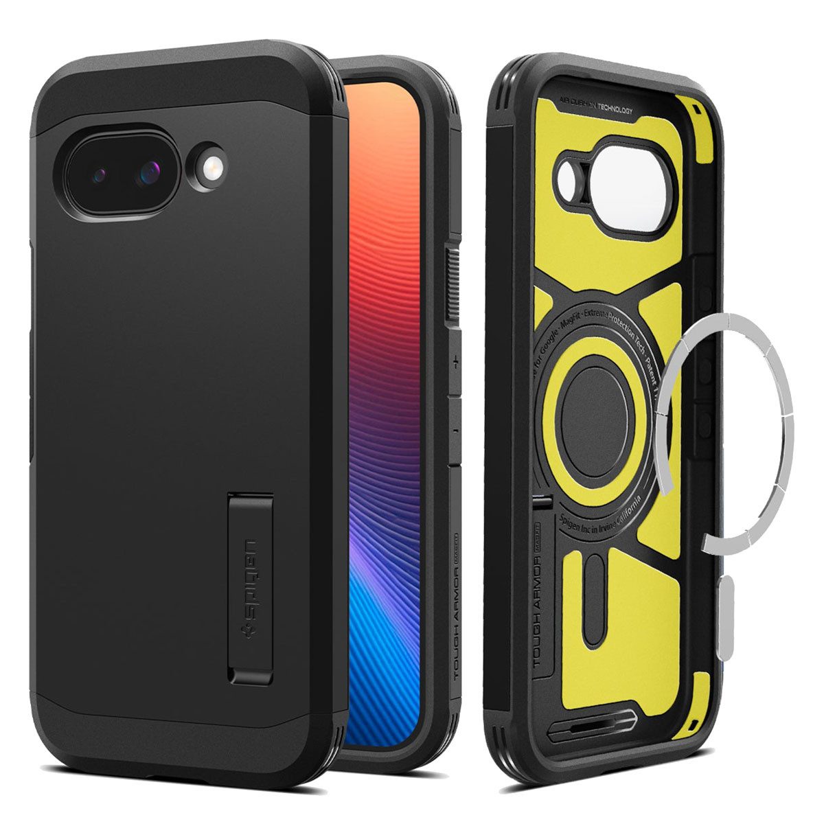 Spigen Backcover Spigen Tough Armor Backcover MagSafe Google Pixel 9A - Schwarz