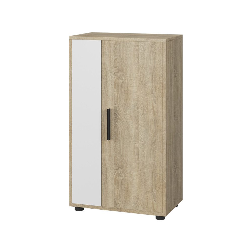 Vicco Highboard Berno, Sonoma/Weiß, 50.1 x günstig online kaufen