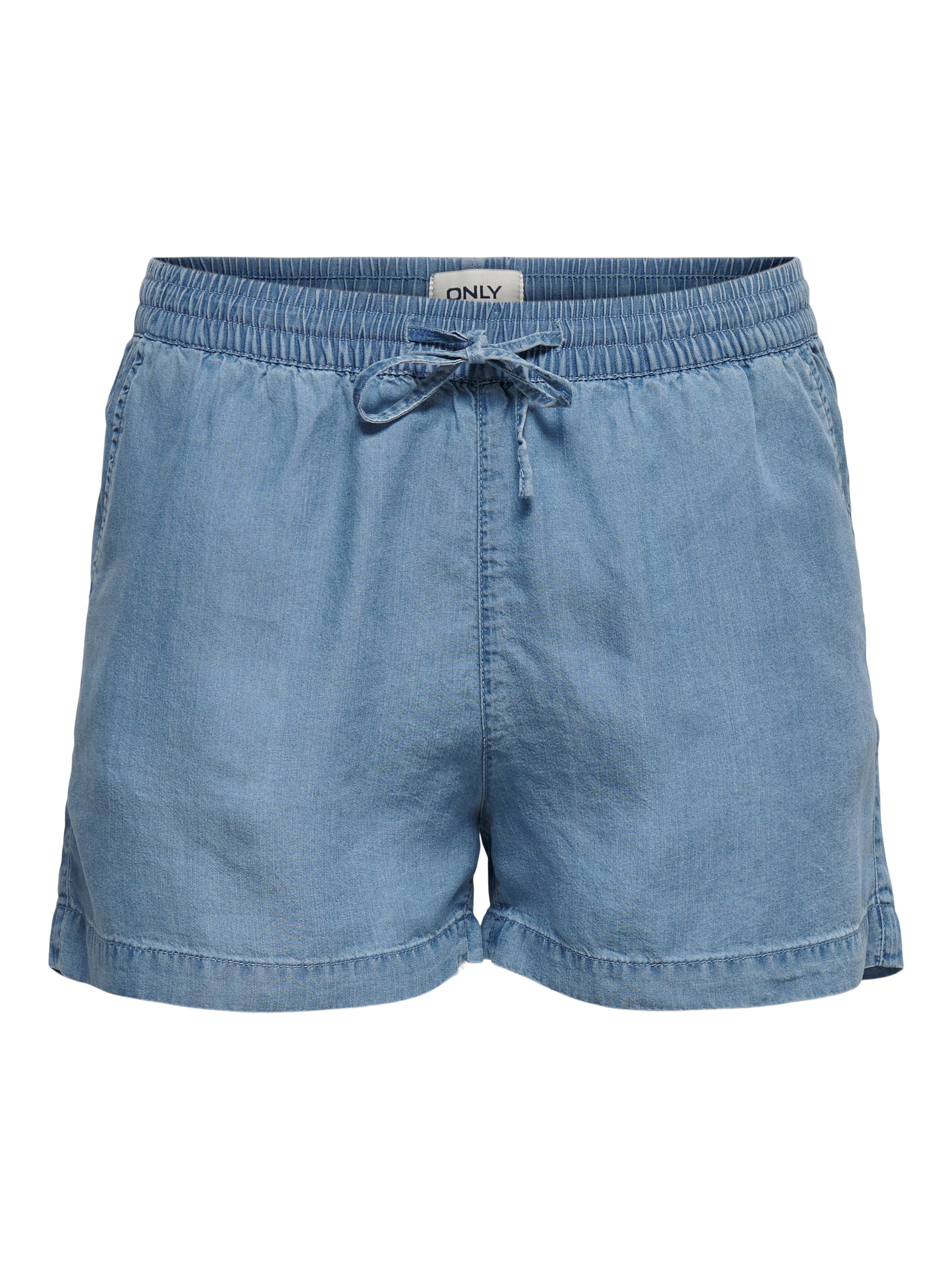 Shorts ONLPEMA – Shorts mit elastischem Bund für lässigen Jeanslook