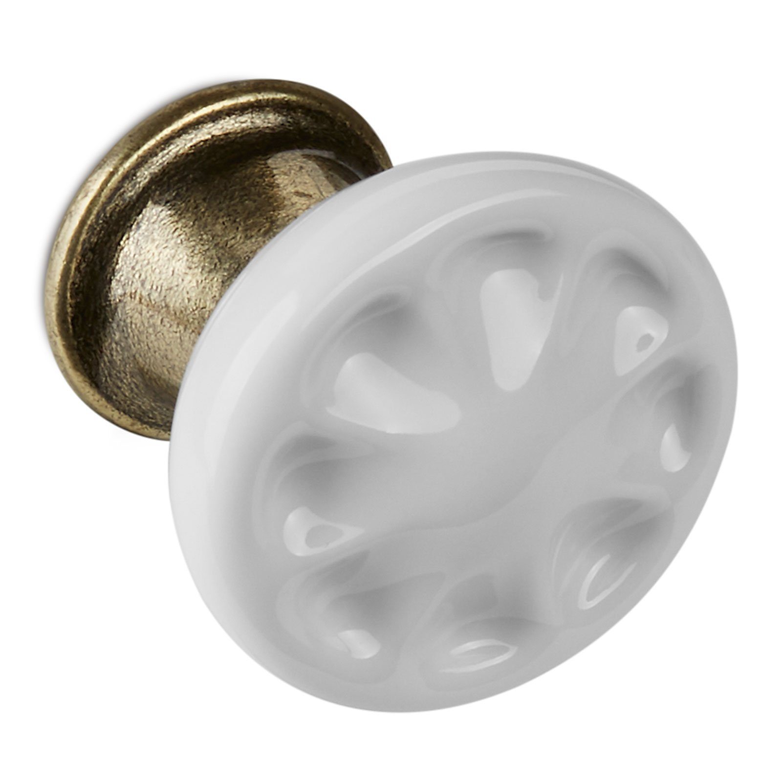 Möbelknopf Porzellanknopf META Ø 33 mm
