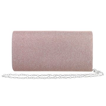 Ital-Design Clutch Kleine, Damentasche Abendtasche Schultertasche