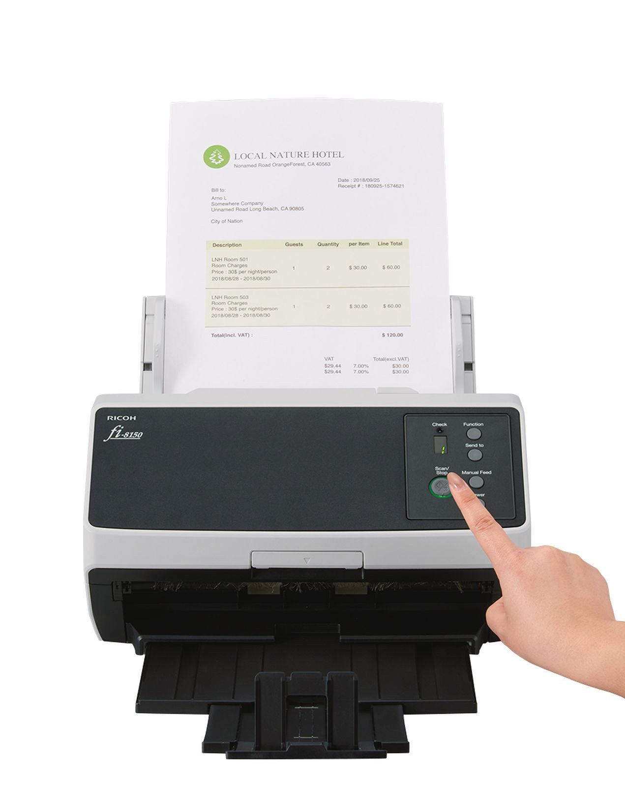 Fujitsu Ricoh fi-8150 Dokumentenscanner Scanner