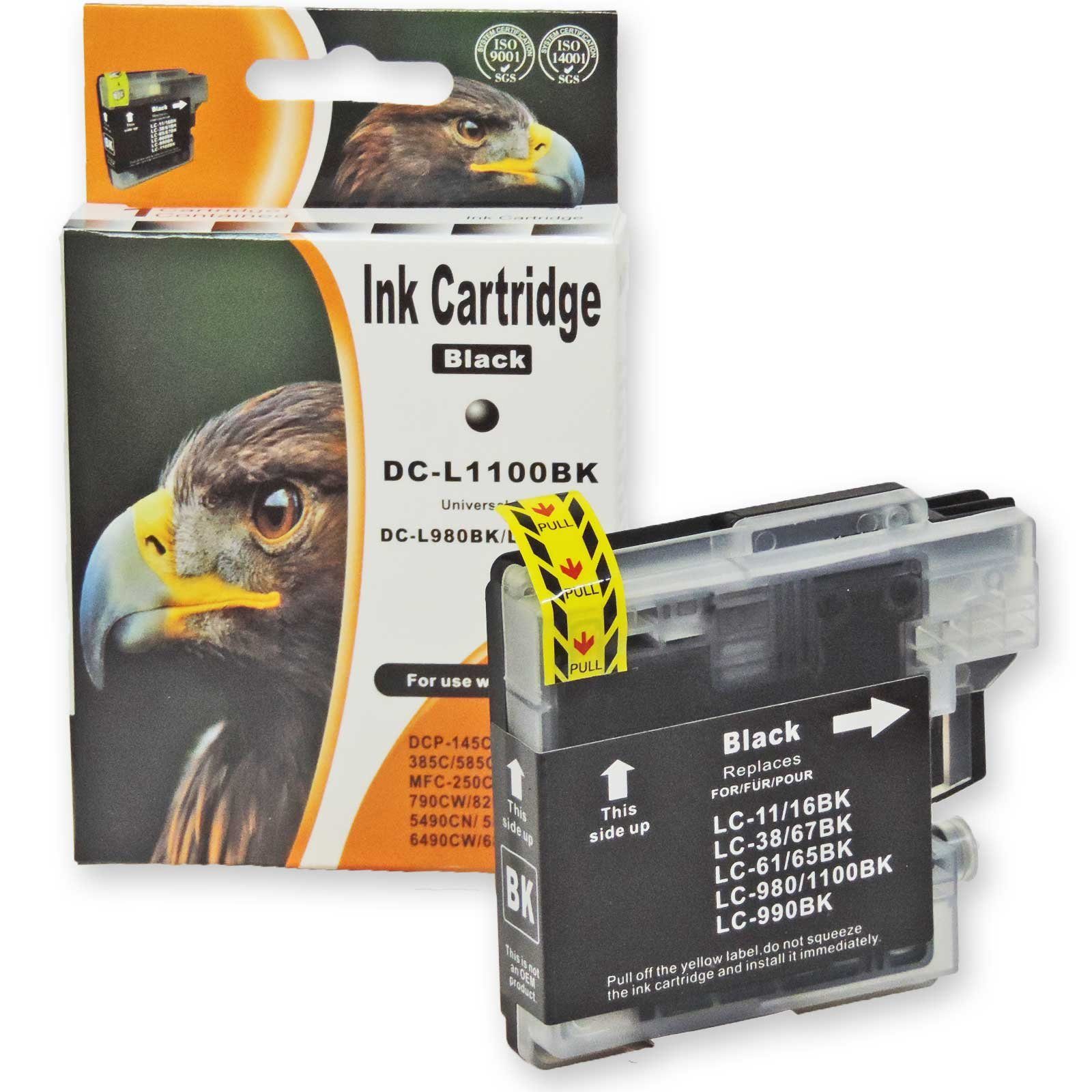 Kompatibel Brother LC-980, LC-1100 Multipack 4-Farben (Schwarz, Cyan, Tintenpatrone (Set, CW)