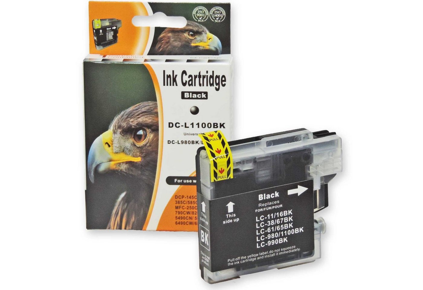 Thumbnail - Kompatibel Brother LC-980, LC-1100 Multipack 12-Farben (3x Schwarz, Tintenpatrone (Spar-Set, CW)