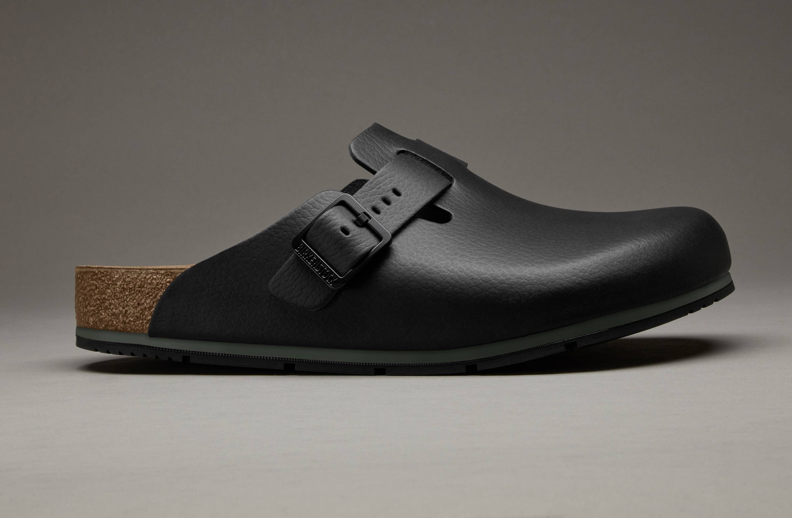 Birkenstock Damen Herren Boston Pro Hausschuhe Leder Pantoletten - Anatomischer Clog Zertifiziert EN ISO 20347:2043, Berufsschuhe für Medizin & Gastronomie – Bild 2 von 5