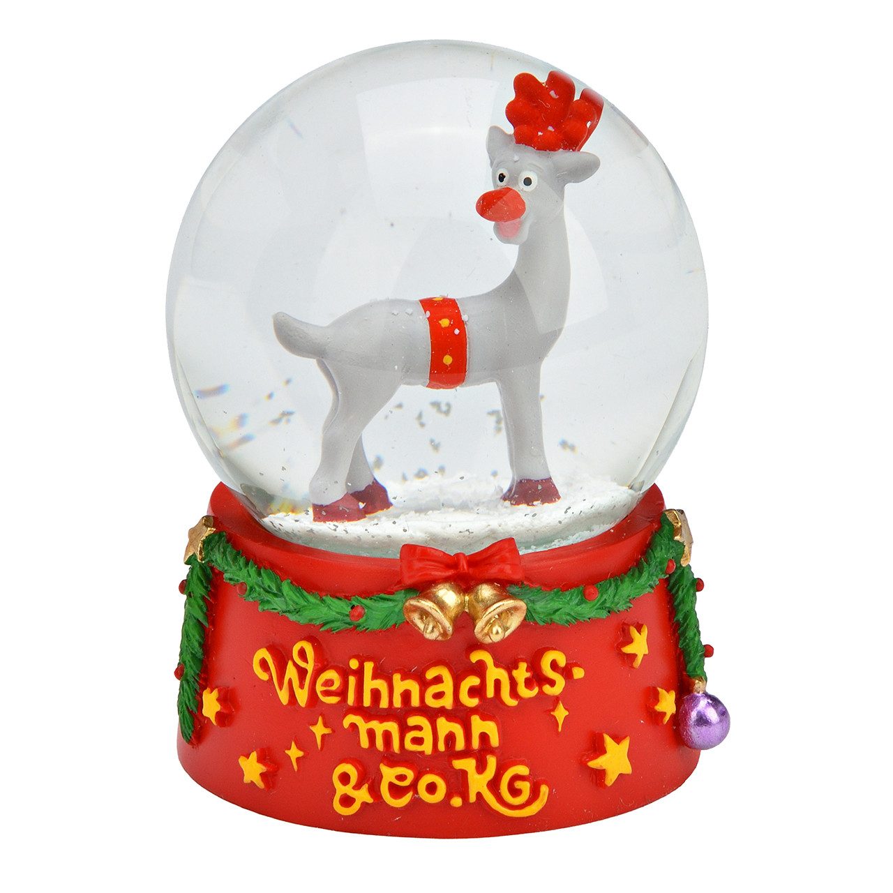 Wurm Schneekugel Weihnachtsmann & Co. KG Schneekugel, Schüttelkugel, Glaskugel mit (1 St), cm.