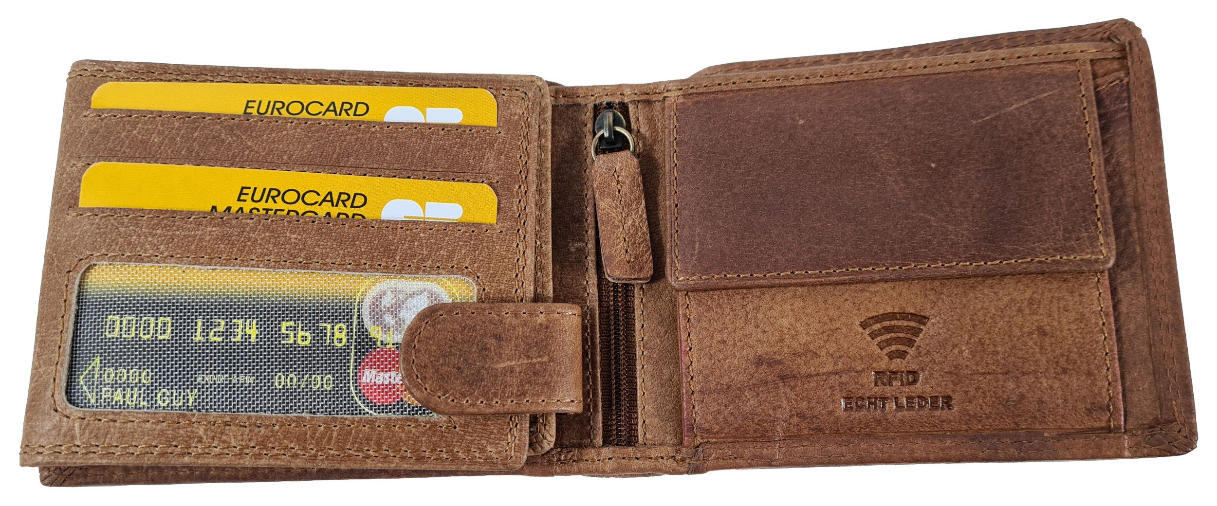 Einkaufszauber Geldbörse Echt Leder Geldbeutel Motorradfahrer - Biker Motor günstig online kaufen