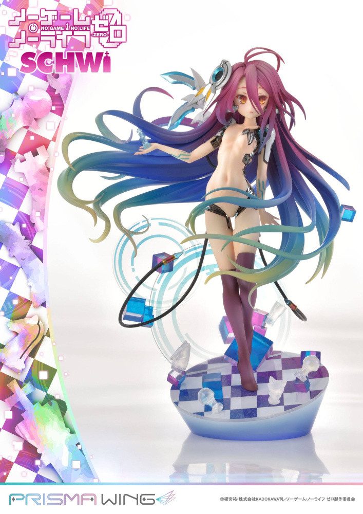 Prime 1 Studio Erotik-Actionfigur No Game No Life Prisma Wing PVC Statue 1/7 Schwi 26 cm