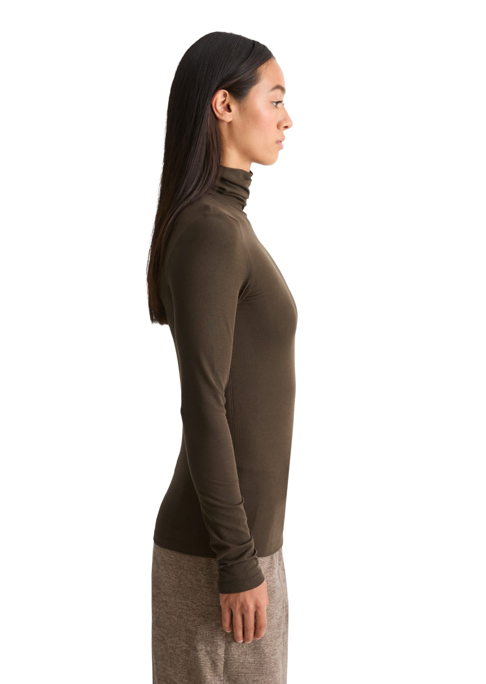 Marc O'Polo Langarmshirt aus TENCEL™ Modal-Stretch – Bild 2 von 5