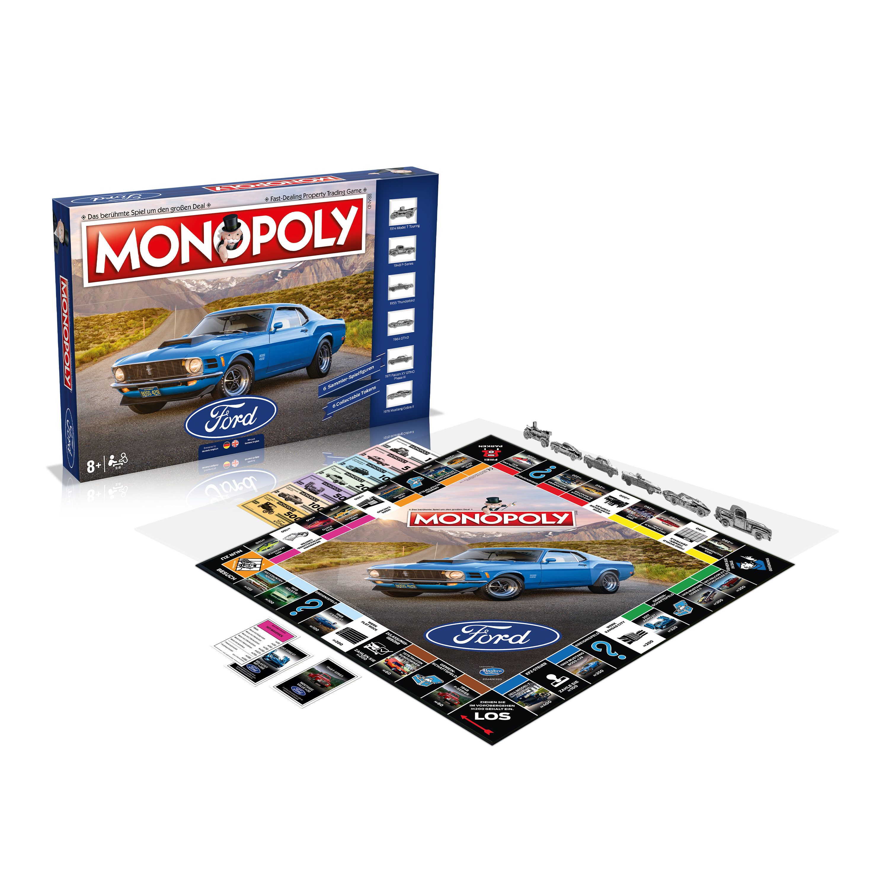 Winning Moves Spiel Monopoly Ford, Brettspiel