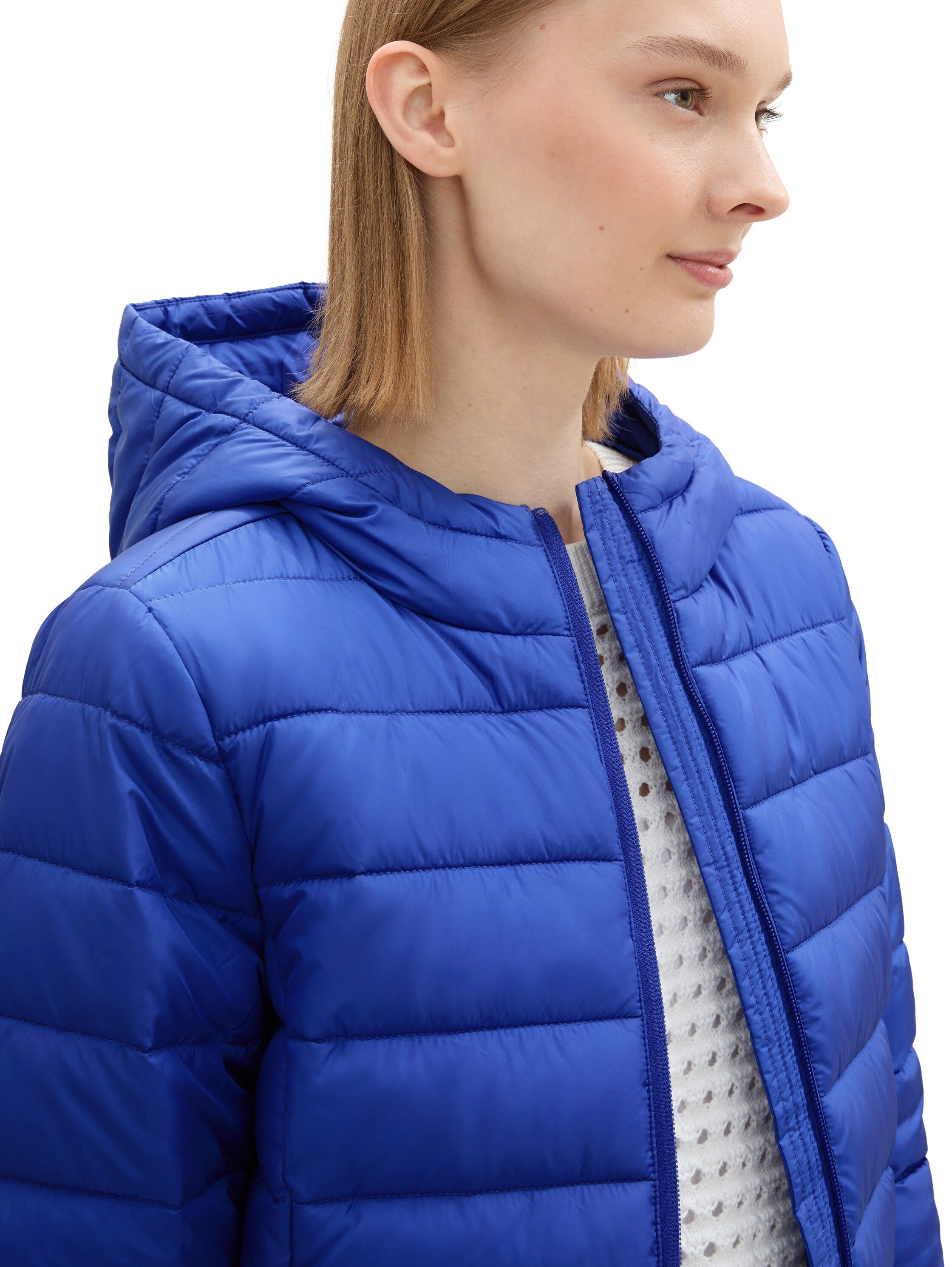 TOM TAILOR Denim Steppjacke mit Kapuze