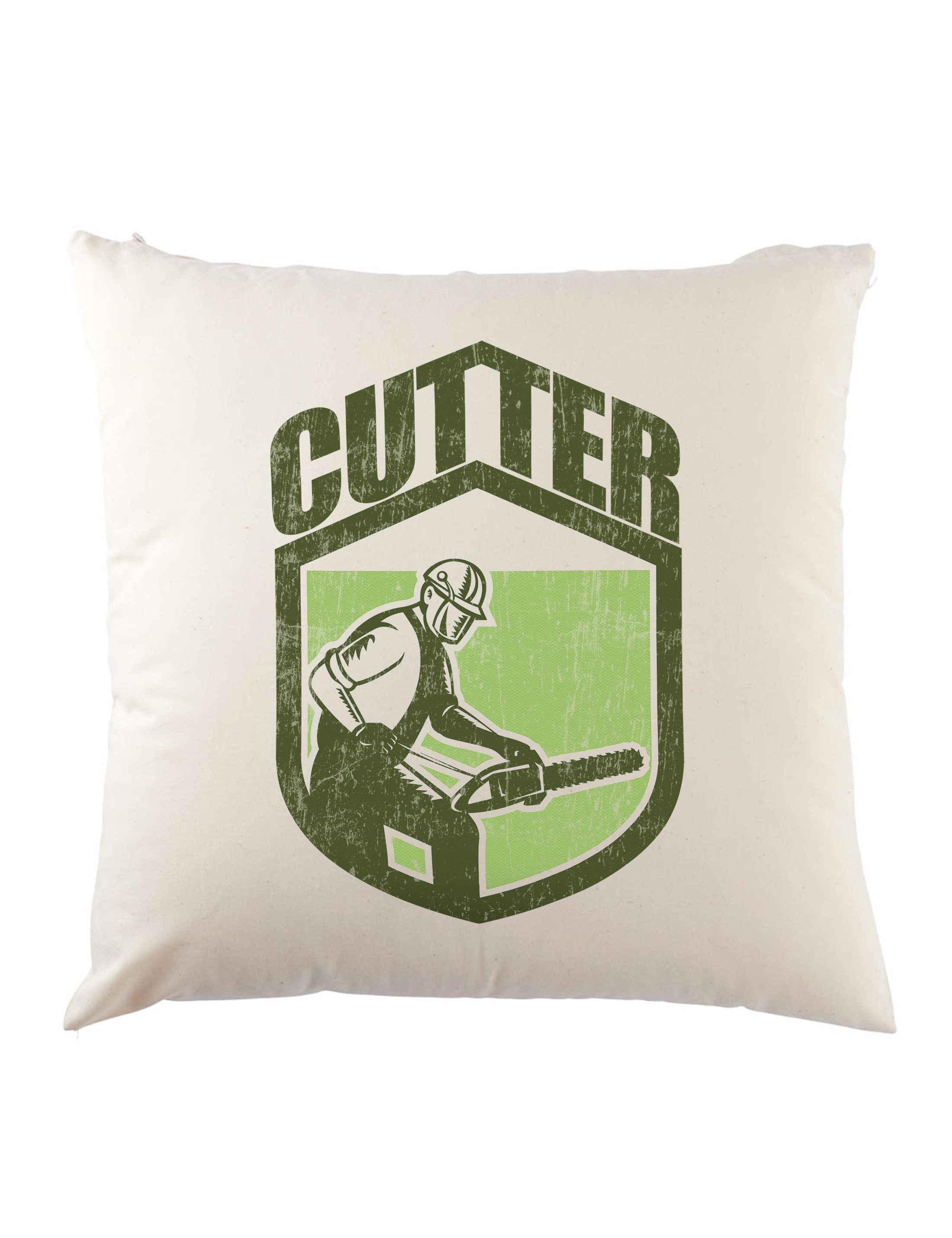 Urban Backwoods Dekokissen Cutter Dekokissen Holzfäller Axt Waldarbeiter Förster Logger, Lumberjack Woodcutter Woodsman Forstarbeiter