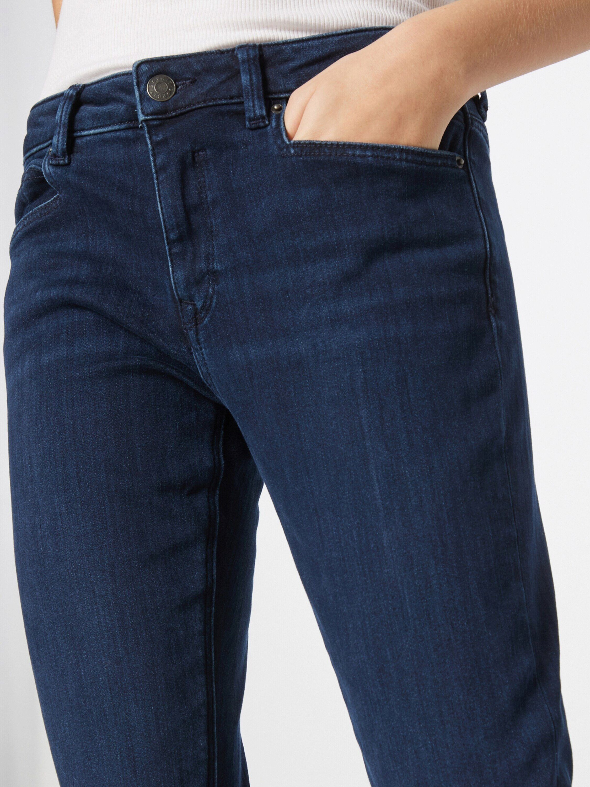Details Plain/ohne Slim-fit-Jeans (1-tlg) Esprit