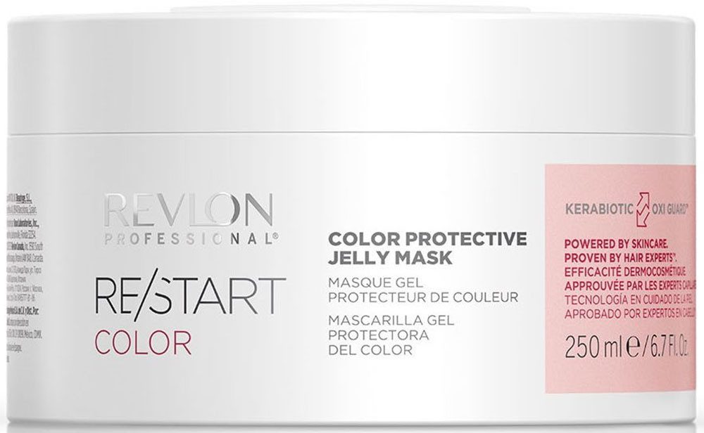 REVLON PROFESSIONAL Haarmaske Re/Start COLOR Protective Jelly Mask 250 ml, Beugt Verblassen vor und spendet Feuchtigkeit für coloriertes Haar.