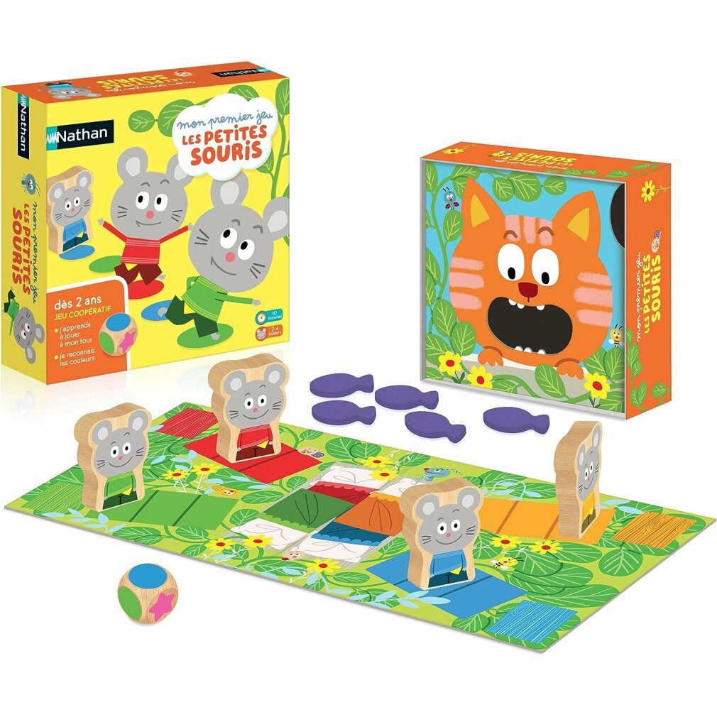 Nathan Spiel Tischspiel My First Game Little Mouse (FR)