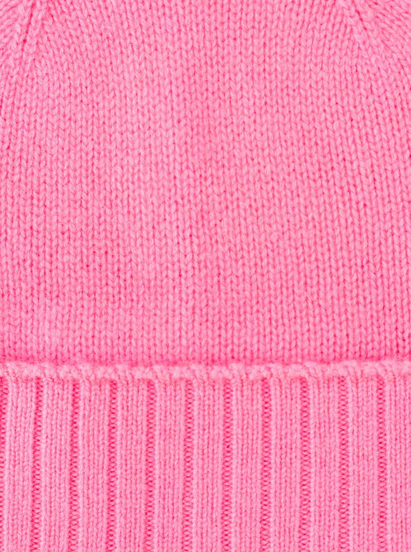 Zwillingsherz Strickmütze Feinstrick, breiter geripptem Umschlag