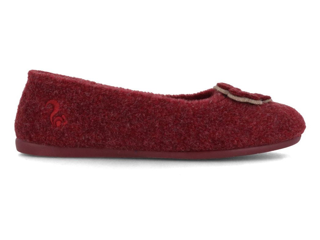 thies Ecopicos Ballerina, Damen Hausschuhe Hausschuh recyceltem PET