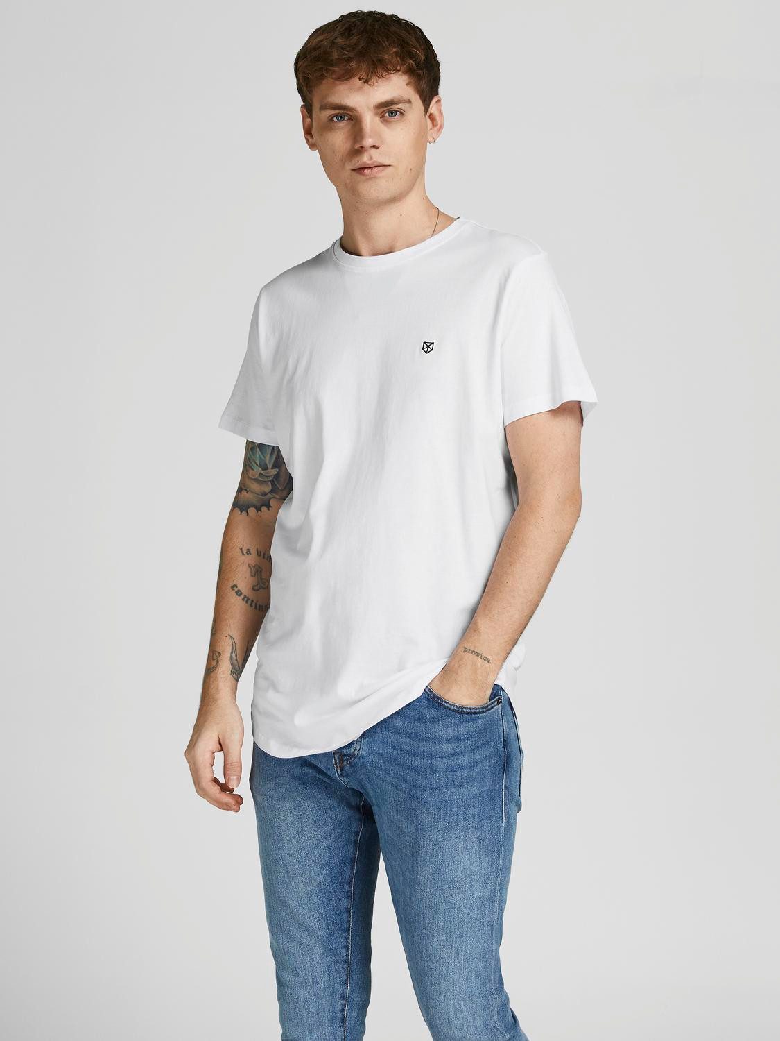 Jack & Jones Rundhalsshirt "JPRBLABRODY im 5er-Pack, mit Logodruck, Rundhal günstig online kaufen
