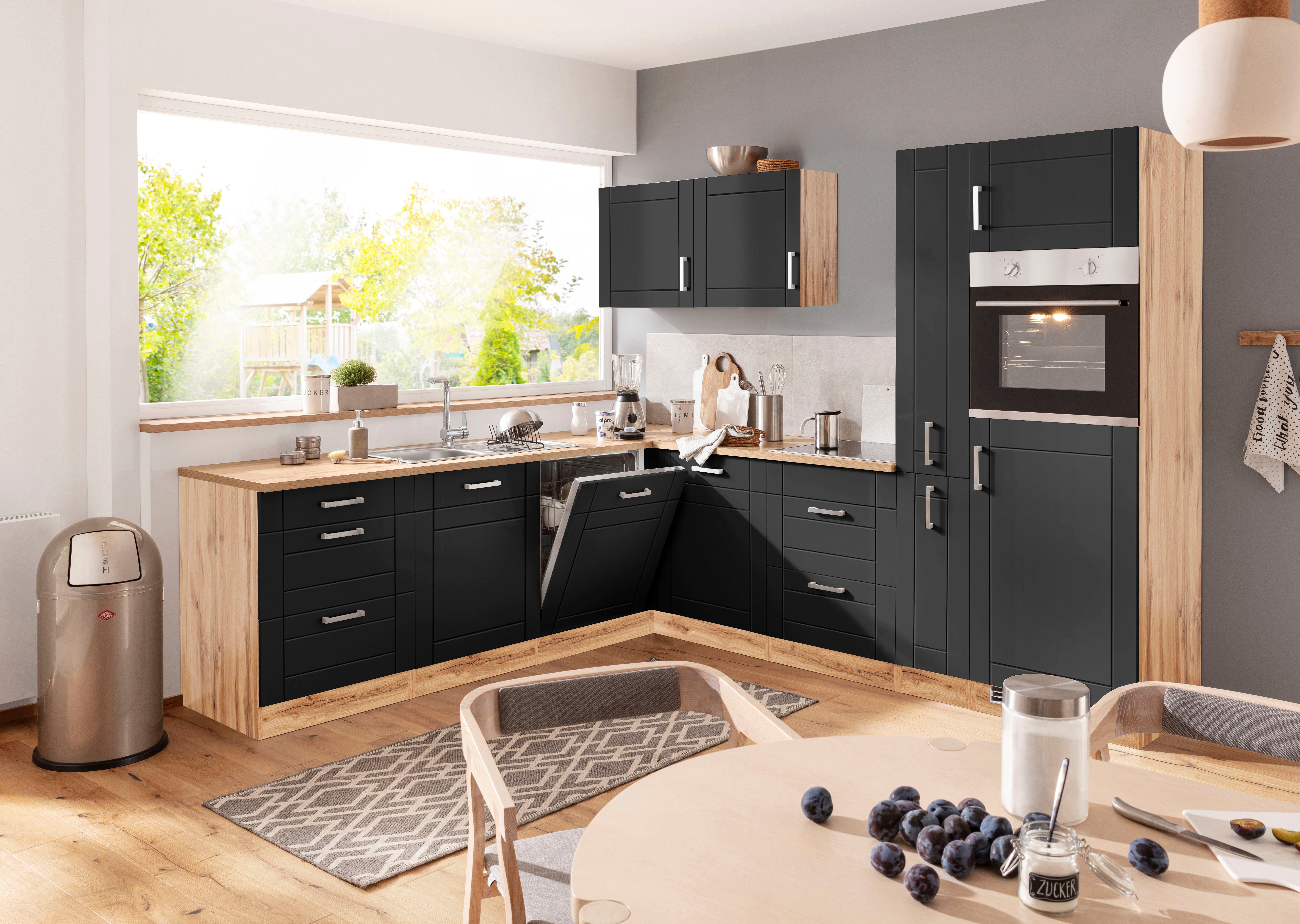 KOCHSTATION Winkelküche KS-Tinnum, ohne E-Geräte, Stellbreite 240/270 cm – Bild 2 von 5