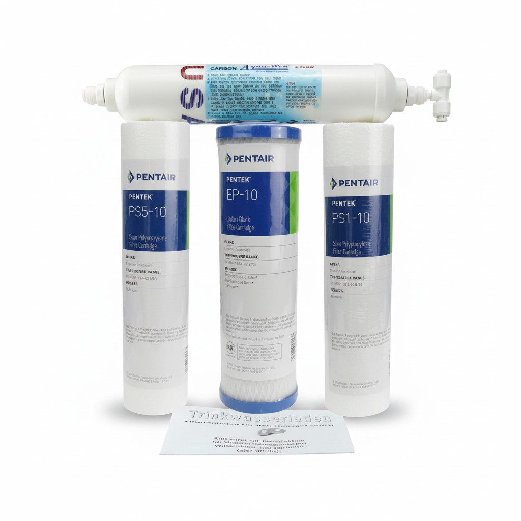 Pentair Filtereinsatz, Umkehrosmose Anlage RO 5 10 Zoll Set Premium