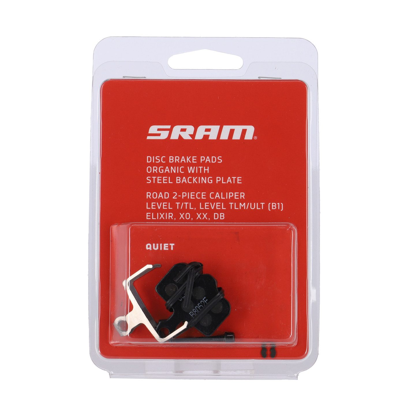 SRAM Bremsbelag Scheibenbremsbelag Disc organisch/Stahl (ruhig)