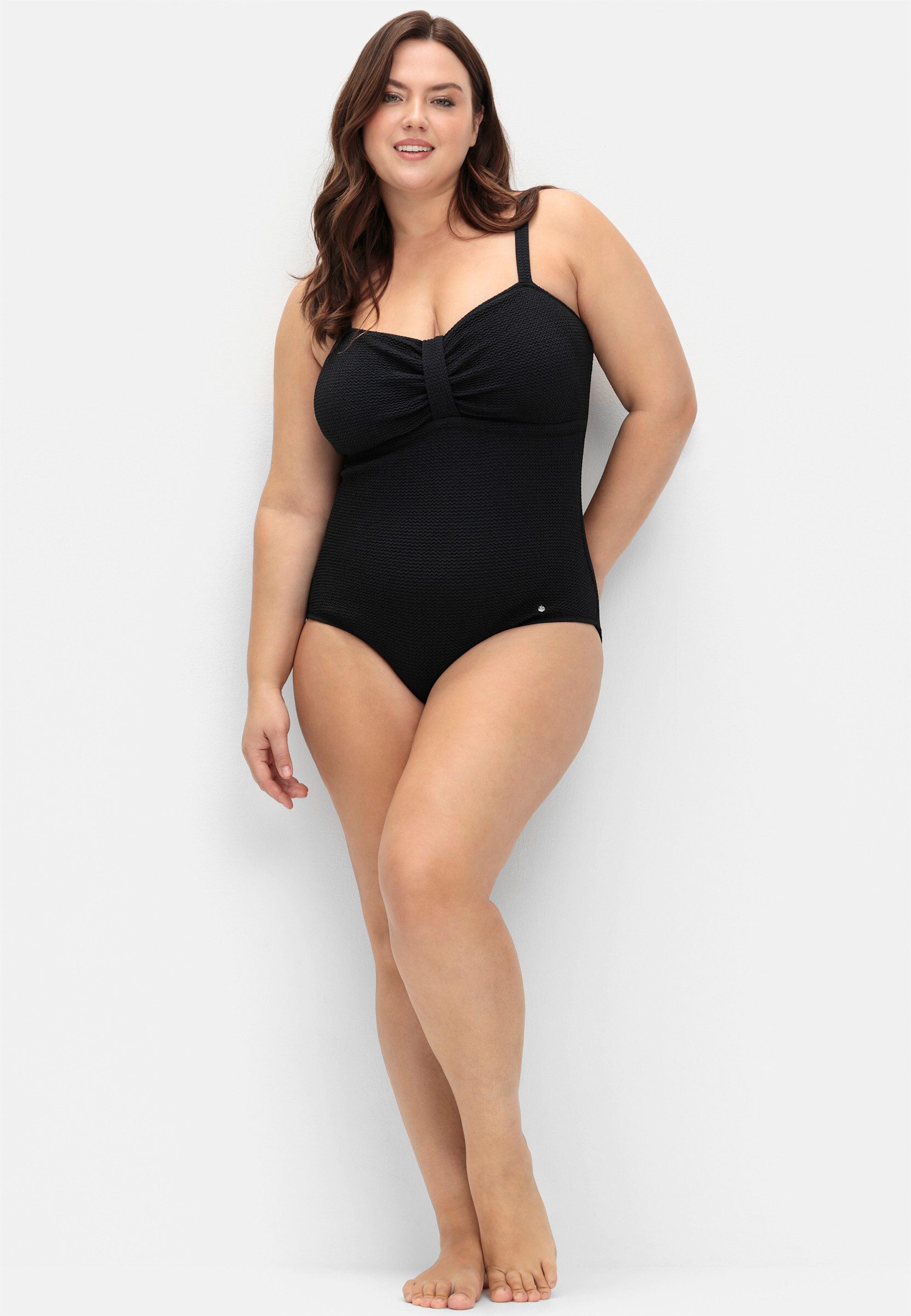 Sheego Badeanzug Badeanzug . (1-St) günstig online kaufen