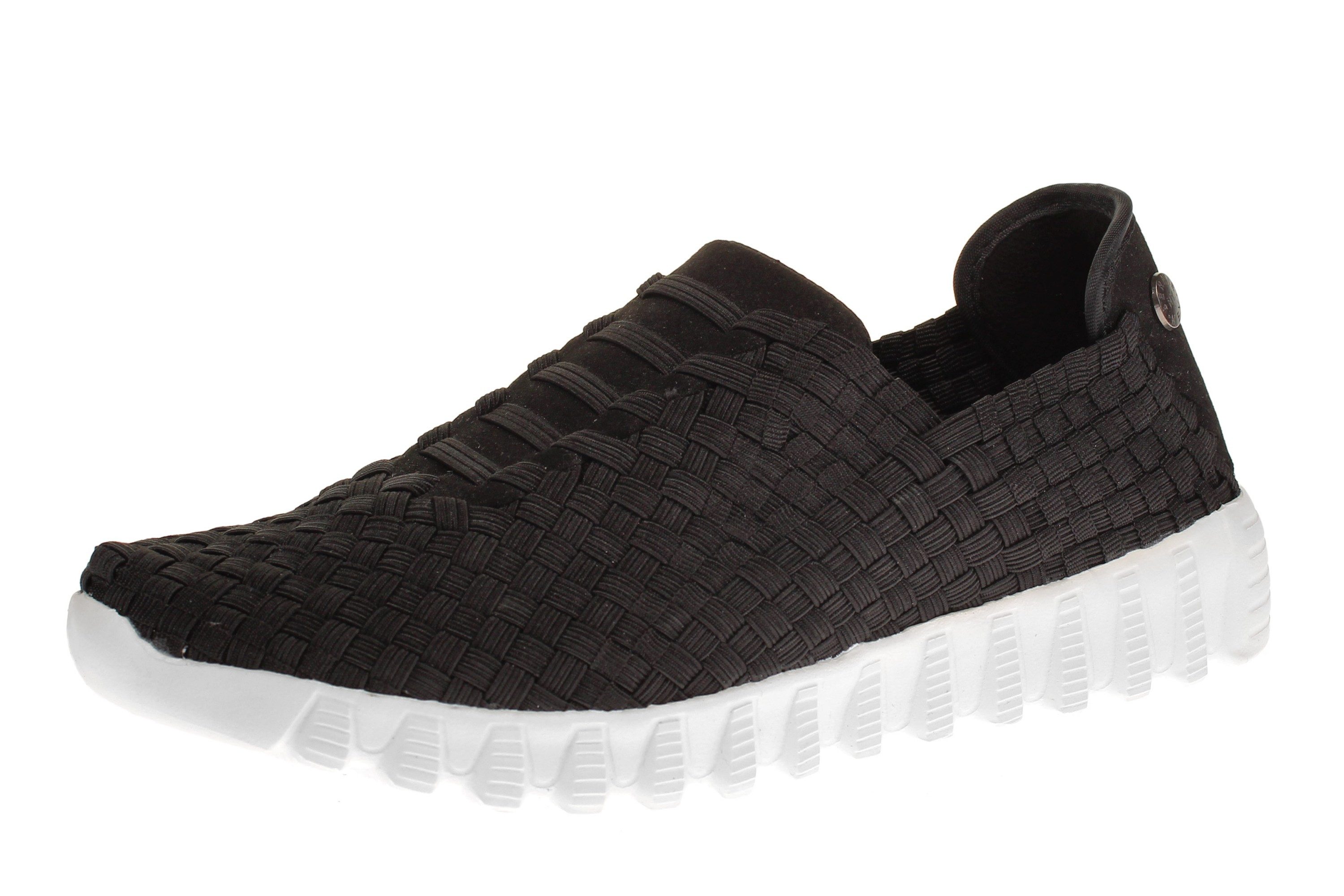 BERNIE MEV Bernie Mev BM62 Zip Vivaldi - Damen Schuhe Sneaker - 001-black Sneaker