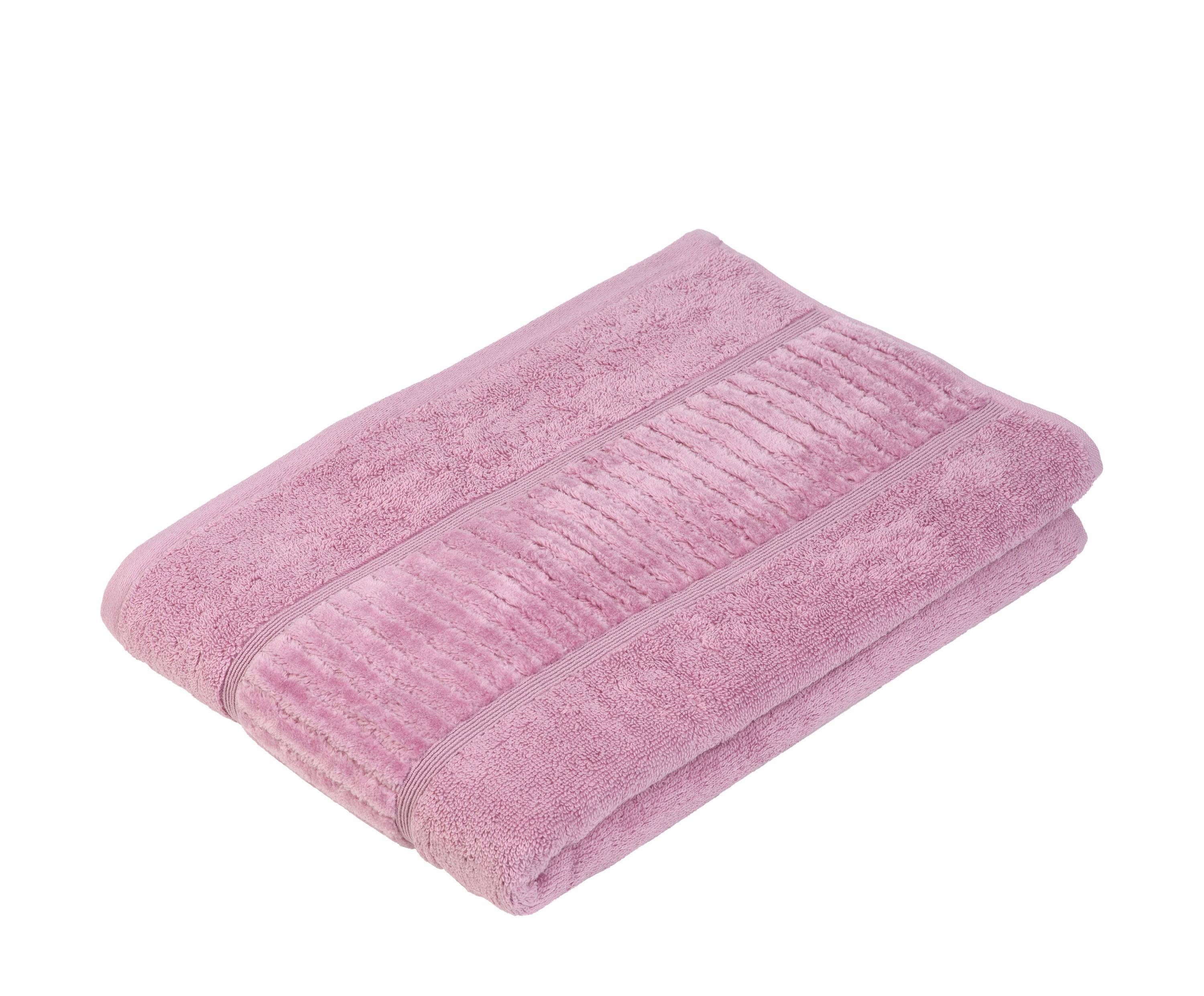 Gözze Badetuch BIO Frottier, Walkfrottee (1-St), Bio-Baumwolle, Uni-Farben, günstig online kaufen