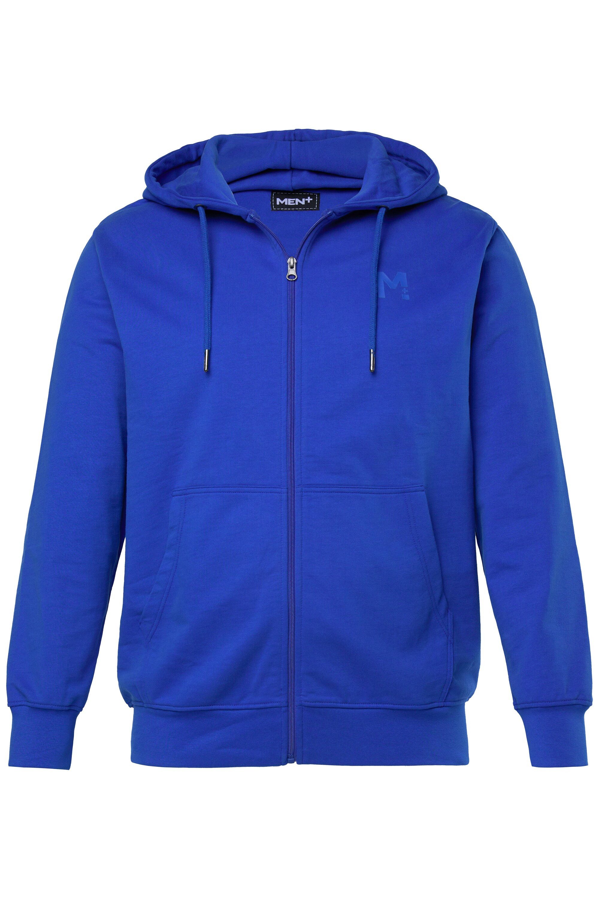 Men Plus Sweatshirt Kapuzen-Sweatjacke Basic günstig online kaufen