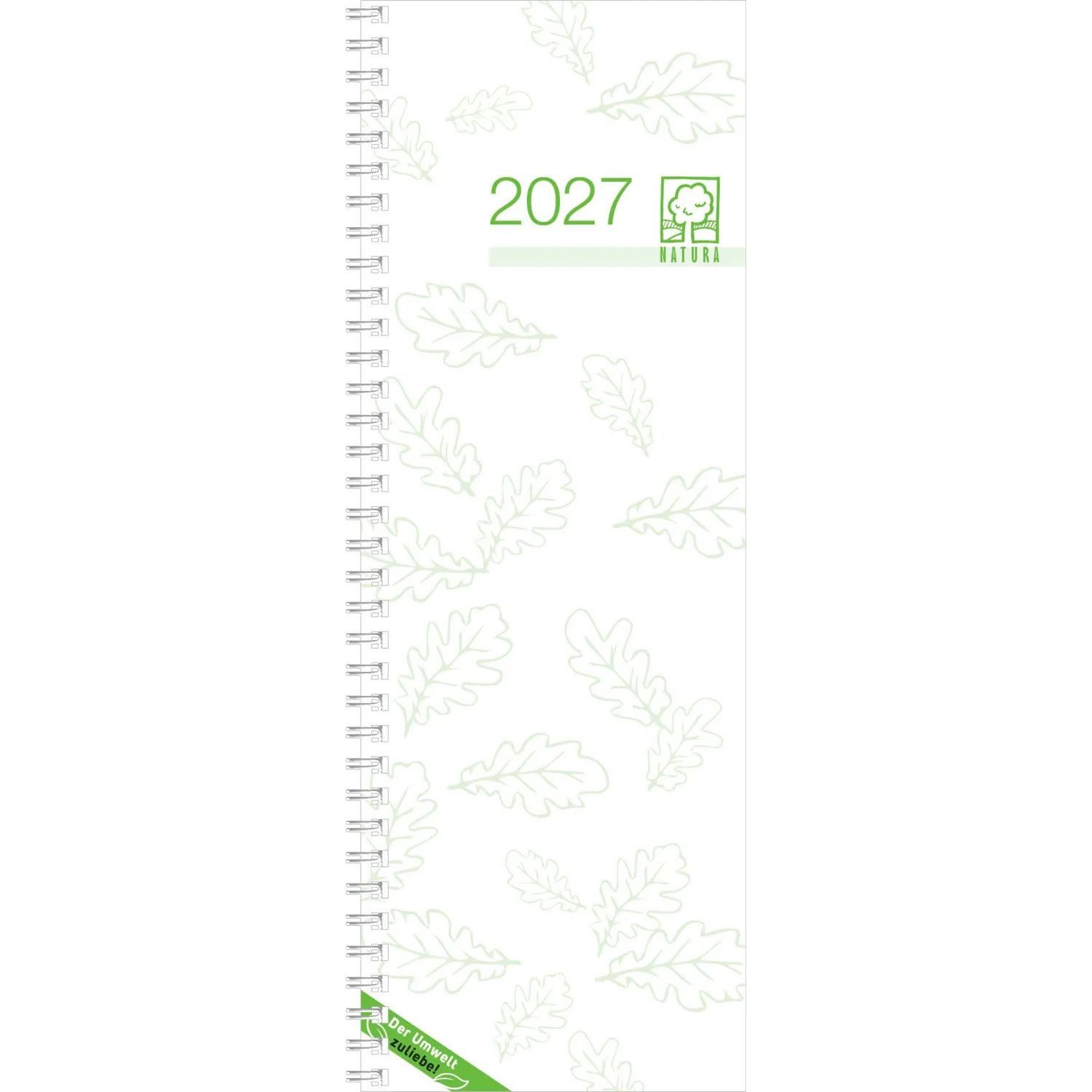 Tischkalender Vormerkbuch Blauer Engel 1W/1S 2027
