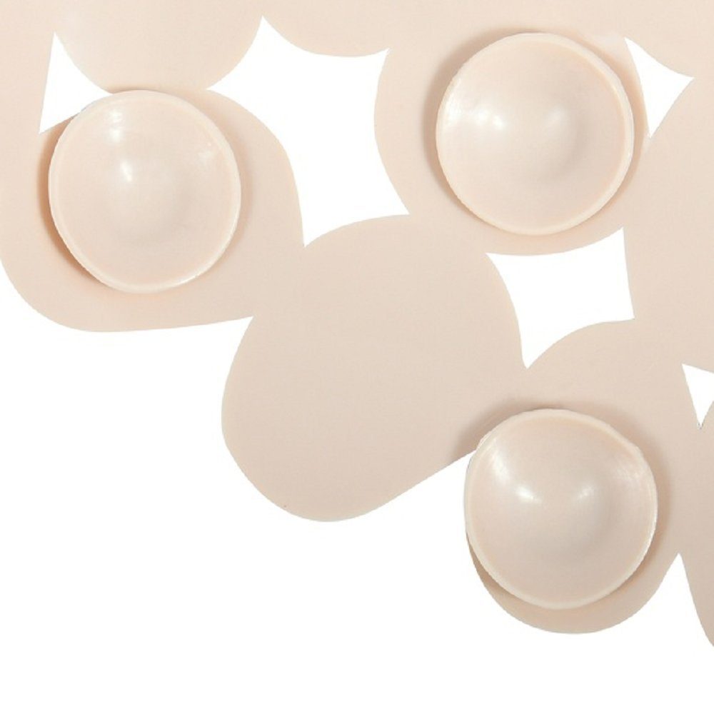 MSV Duschmatte KIESELSTEIN, mit Saugnäpfen, rutschfest, pflegeleicht, PVC, günstig online kaufen