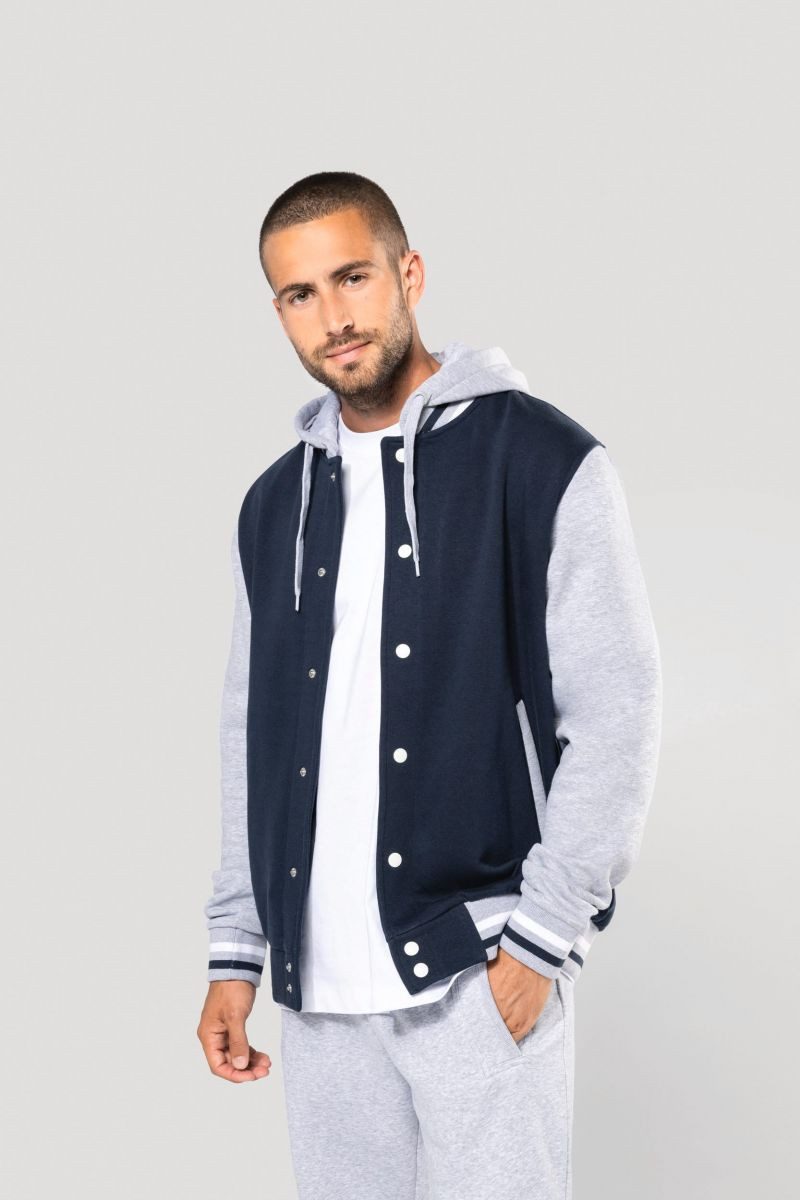 Kariban Outdoorjacke Unisex College Jacke mit Kapuze günstig online kaufen