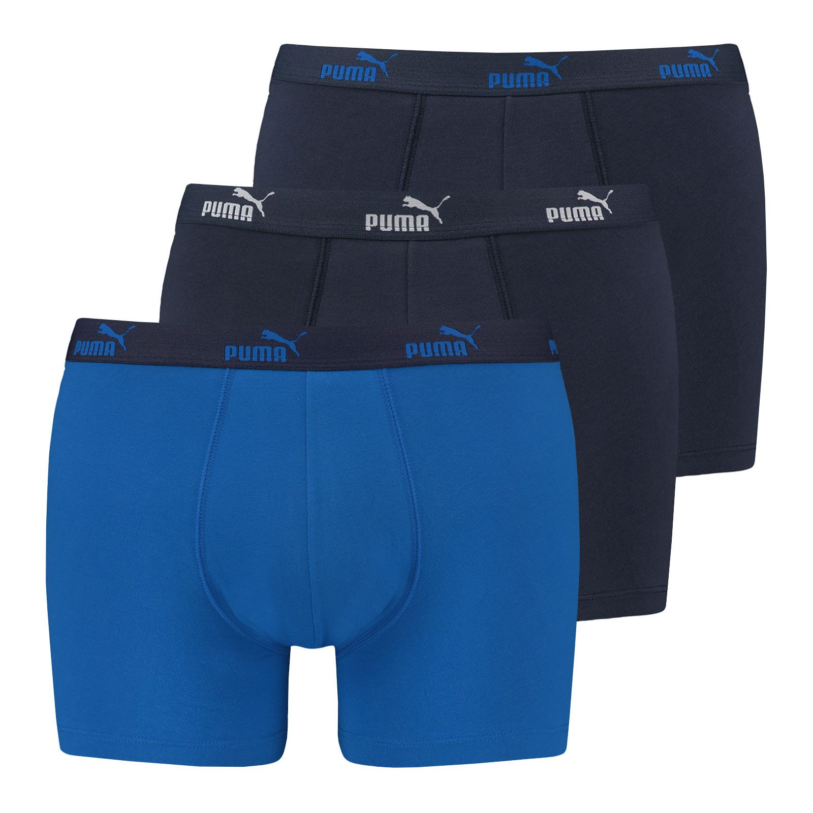 PUMA Boxershorts Promo Boxer (3-St) mit charakteristischem Bund