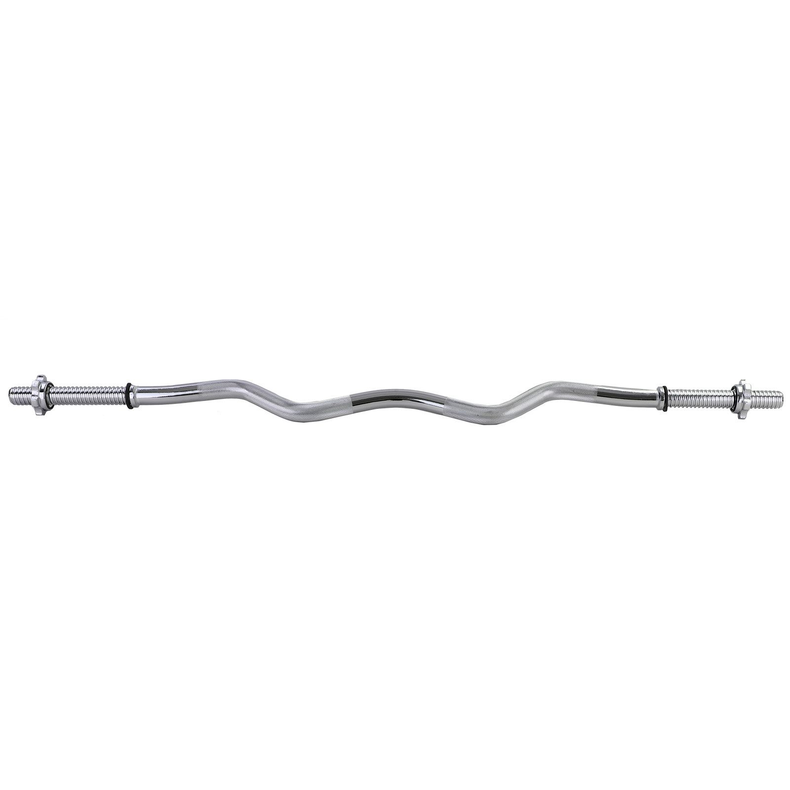 Langhantelstange 120cm Langhantel SZ Curl Stange 30mm mit Sternschrauben