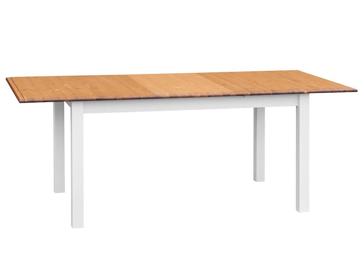 Xlmoebel Esstisch Ausziehbarer Holztisch im Landhausstil (1-St., Esstisch), Hergestellt in Europa
