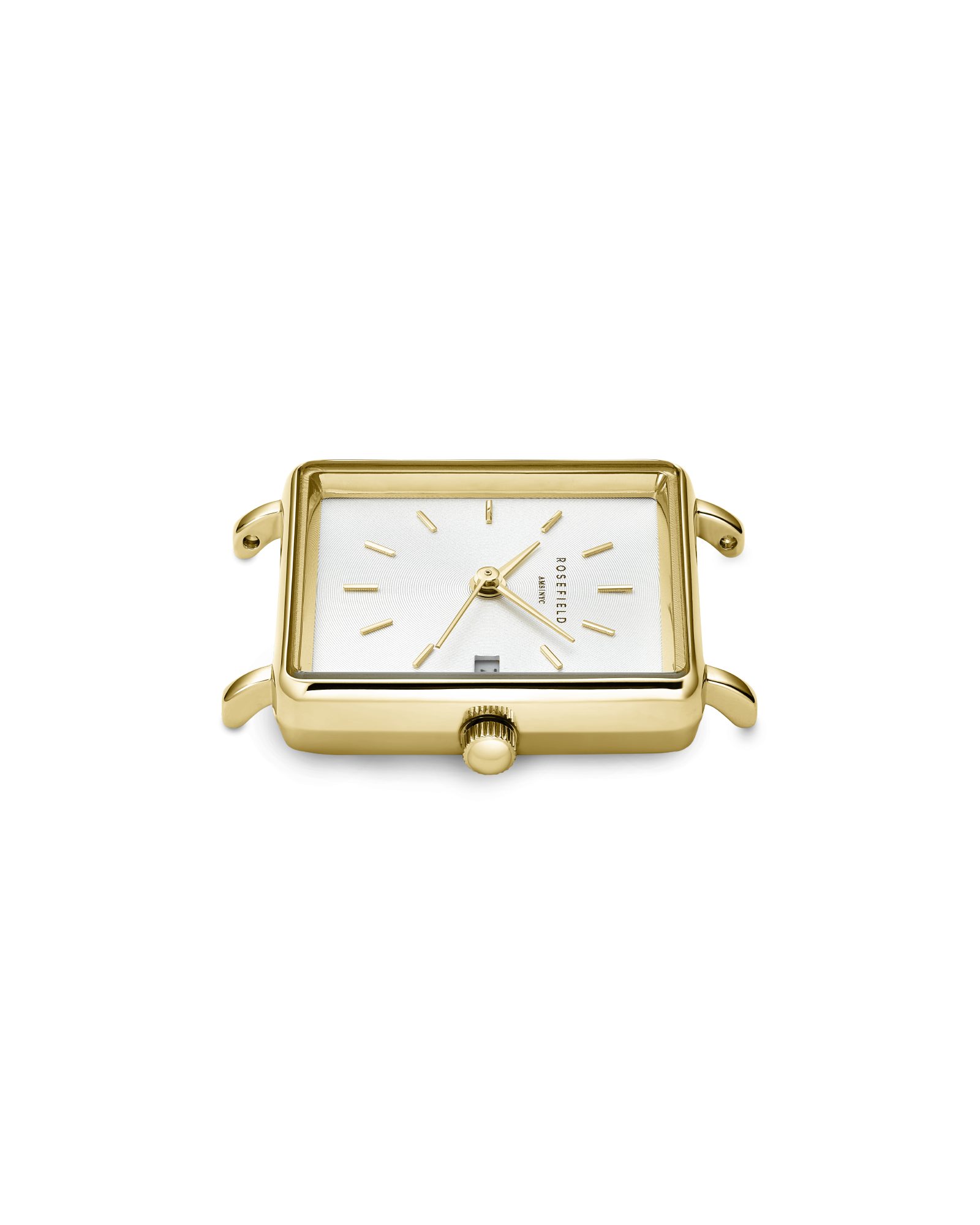 ROSEFIELD Quarzuhr ROSEFIELD Damenuhr Boxy XS 24mm Goldfarben