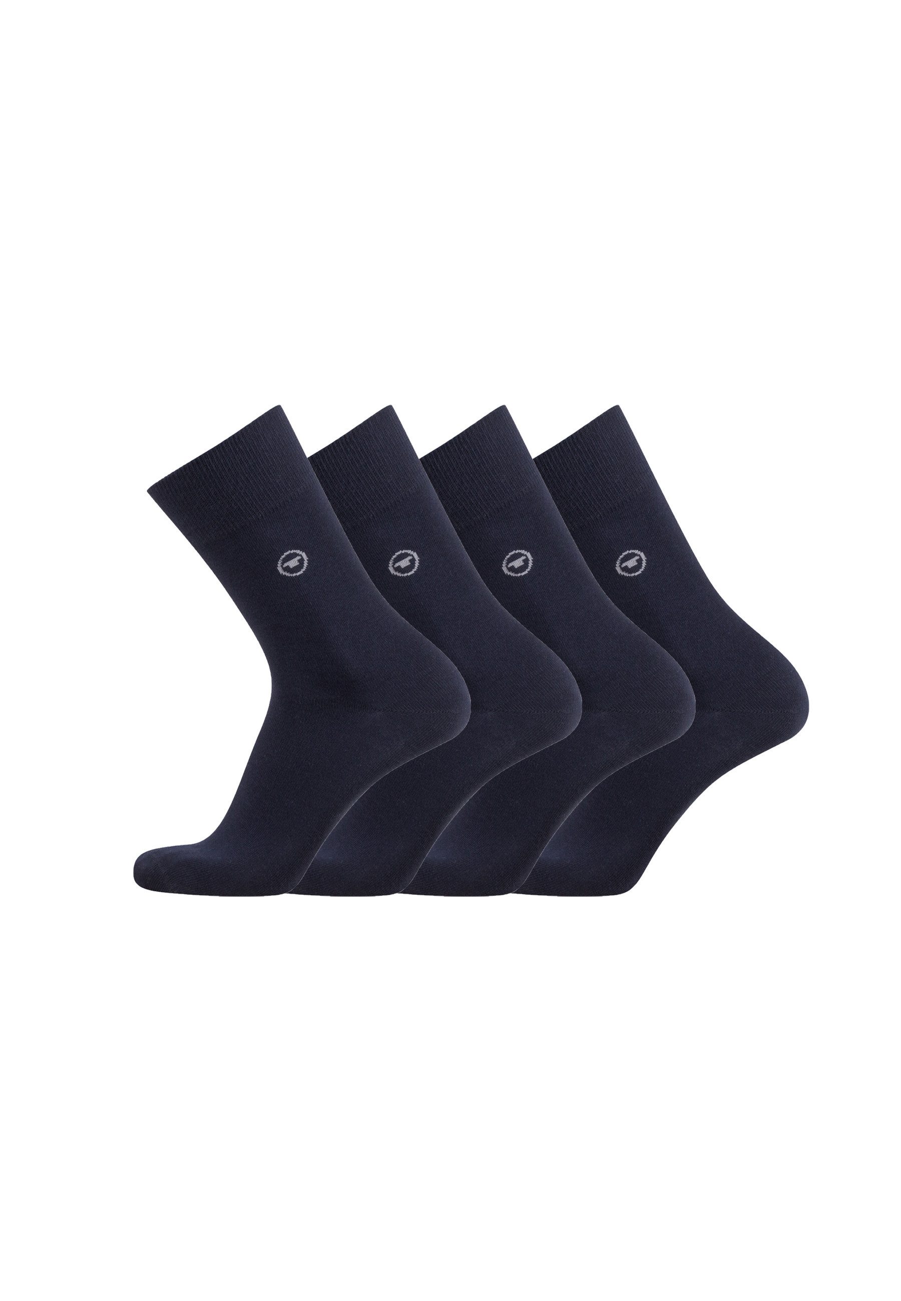 Socken Tom Tailor Herren Socken 4er Pack uni basic beige, anthrazit