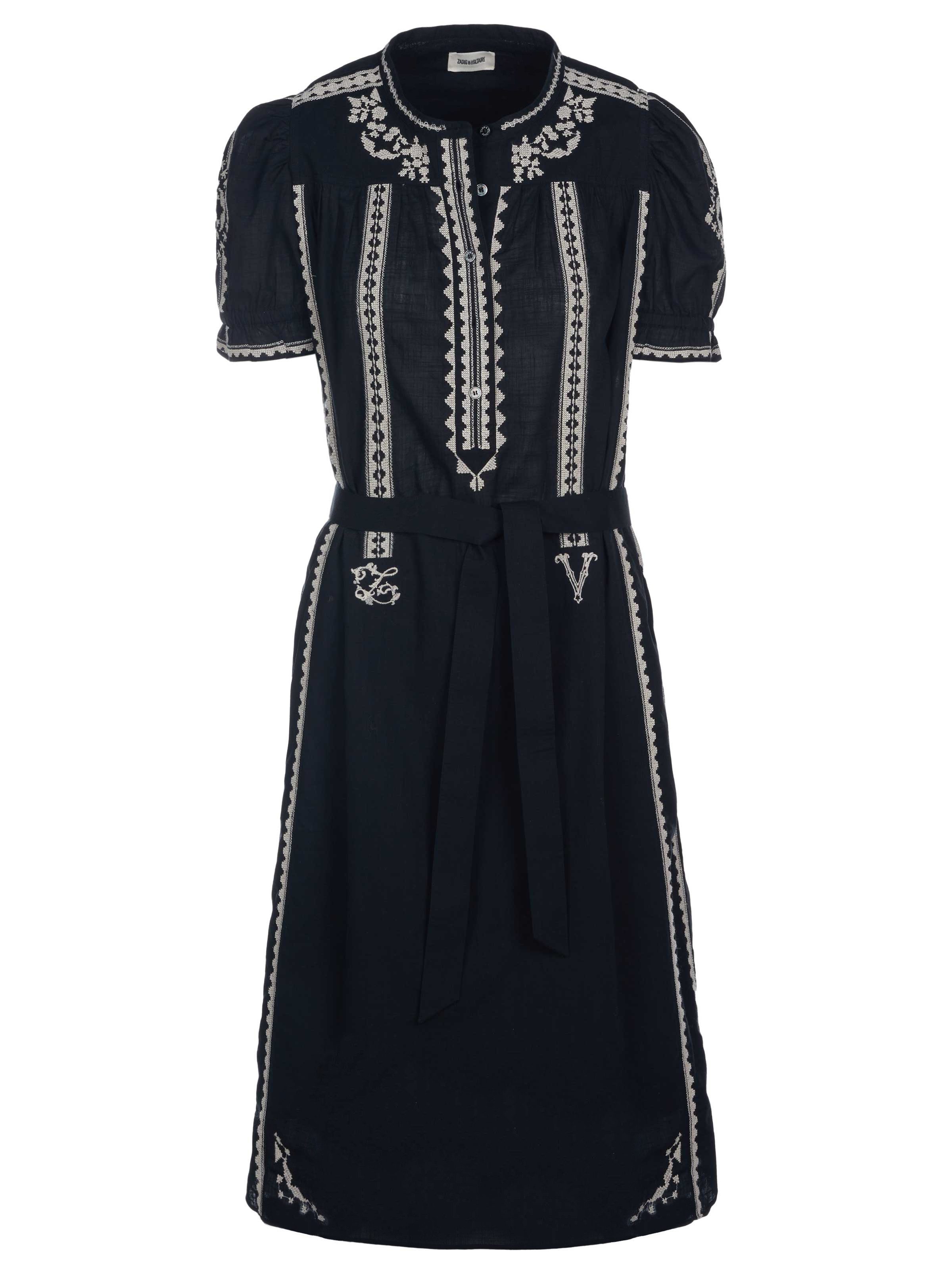 ZADIG & VOLTAIRE Minikleid Zadig & Voltaire RIGY Kleid schwarz