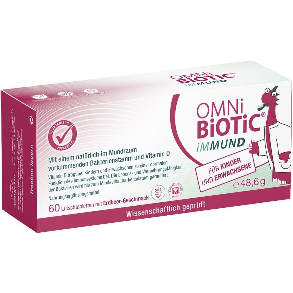 INSTITUT ALLERGOSAN OMNI BiOTiC iMMUND Lutschtabletten Lutschtabletten, 60 St.