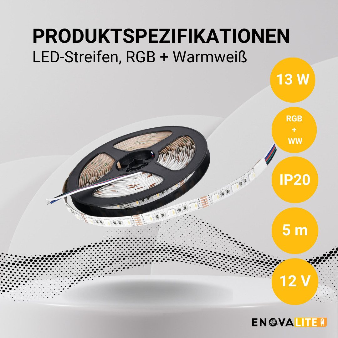 ENOVALITE LED-Streifen ENOVALITE LED-Streifen 3 W/m 3000 K