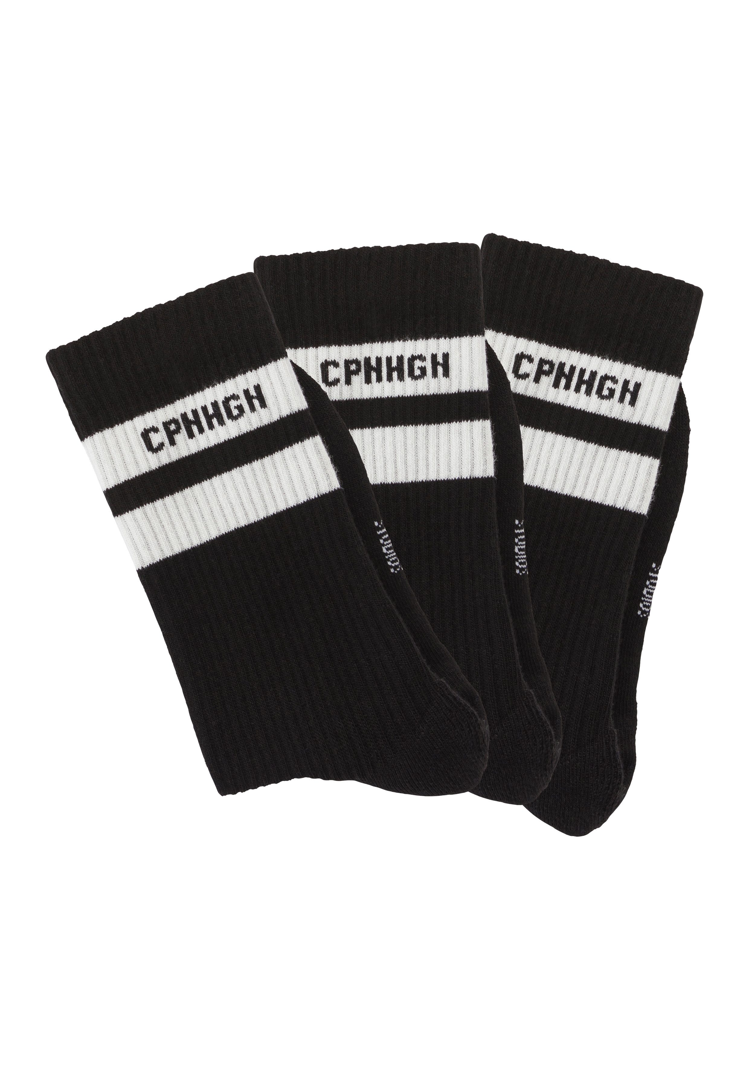 Copenhagen Studios Tennissocken (Packung, 3-Paar) mit Streifendesign und Vo günstig online kaufen