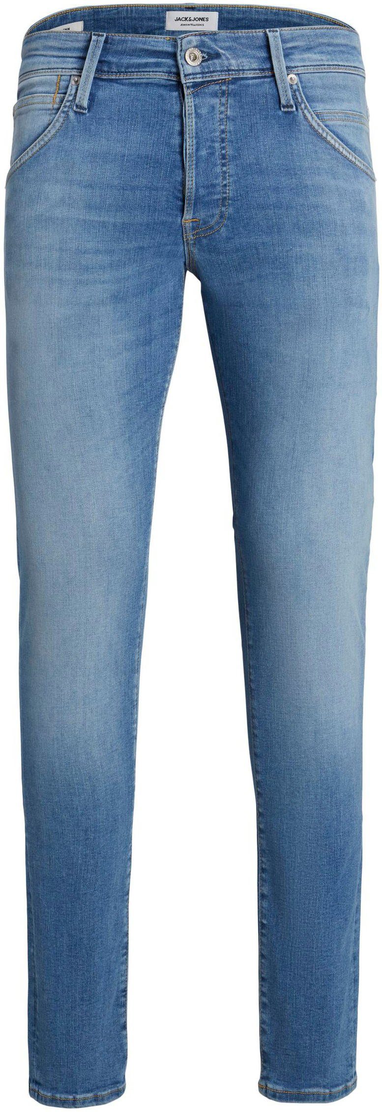 Jack & Jones Skinny-fit-Jeans JJILIAM JJORIGINAL JOS 047 50SPS, Perfekte  Passform durch den Elasthananteil