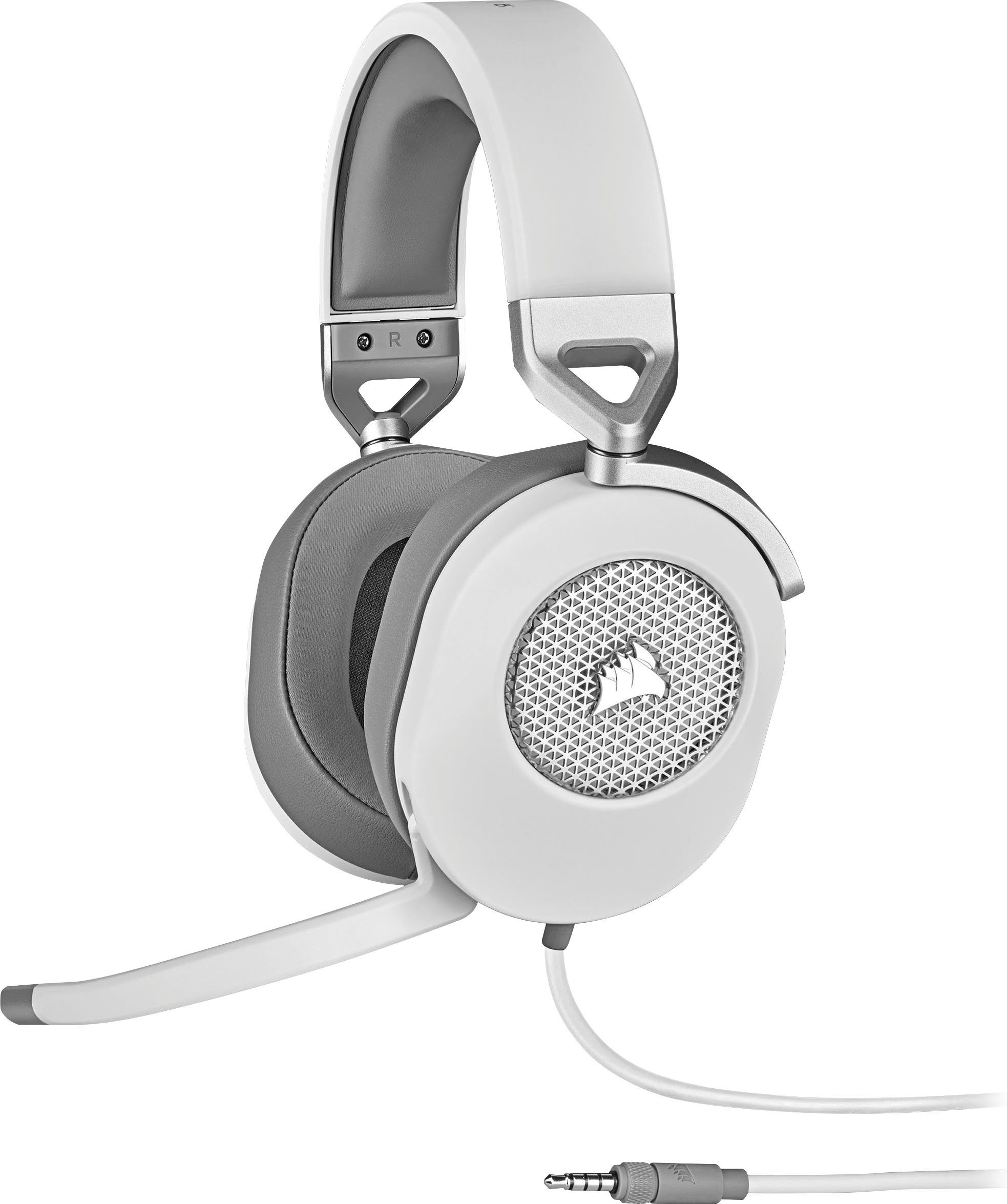 Corsair HS65 Gaming-Headset (SURROUND) weiß
