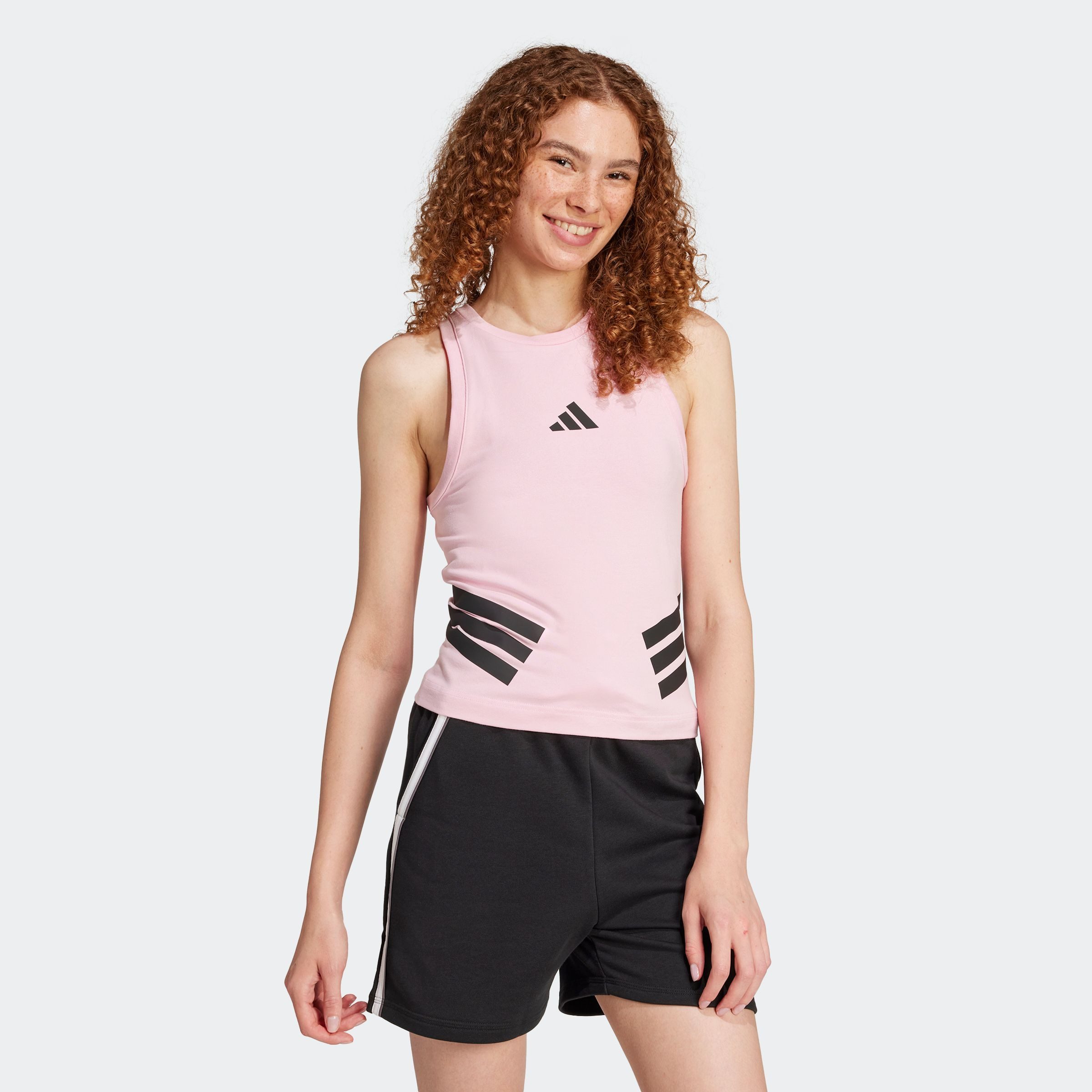 adidas Sportswear Tanktop W FI 3S TANK aus Single Jersey, mit Elasthan-Ante günstig online kaufen