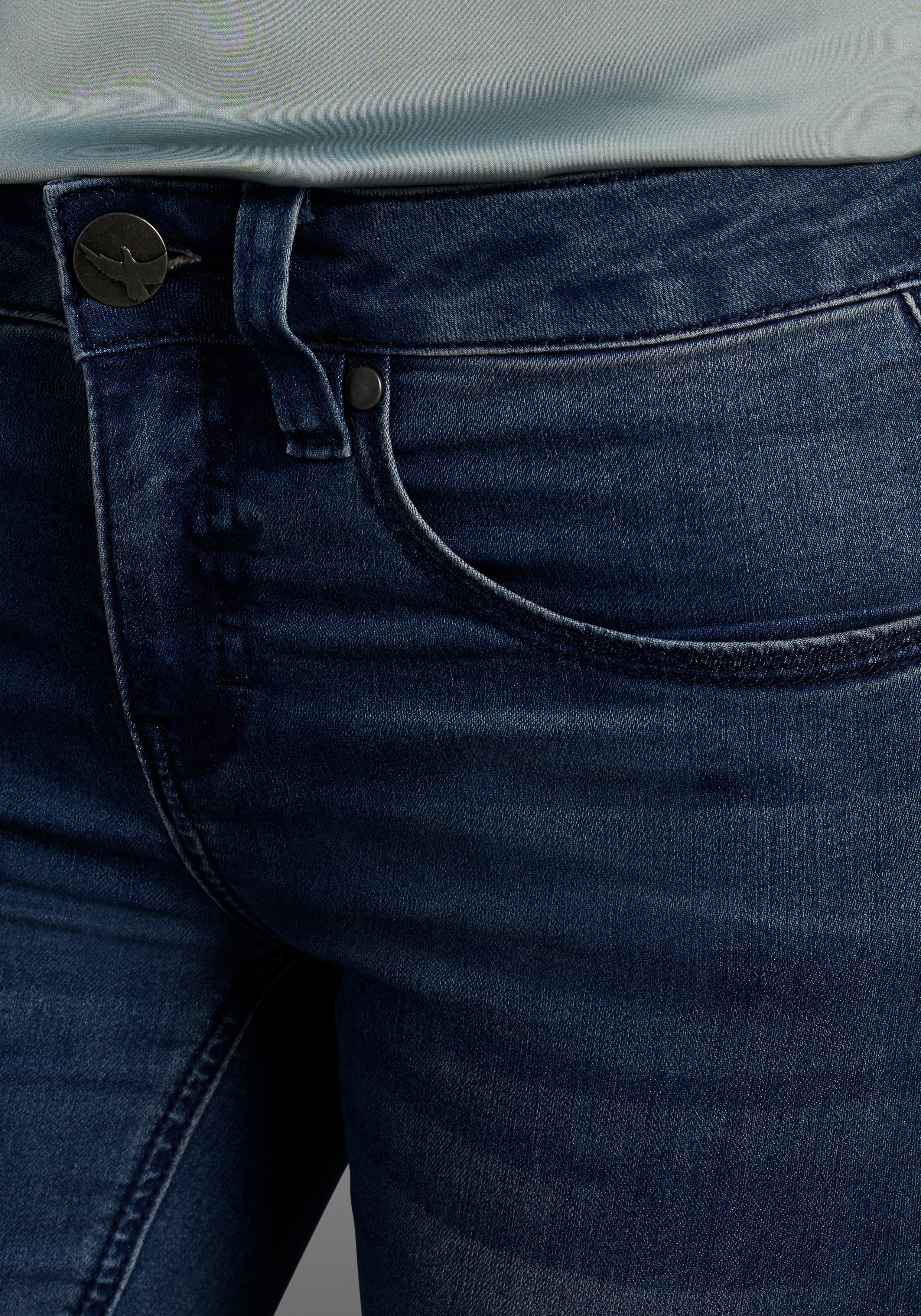 Arizona Skinny-fit-Jeans Shaping skinny Passform, normale Leibhöhe, in Stretch-Qualität, Used-Look