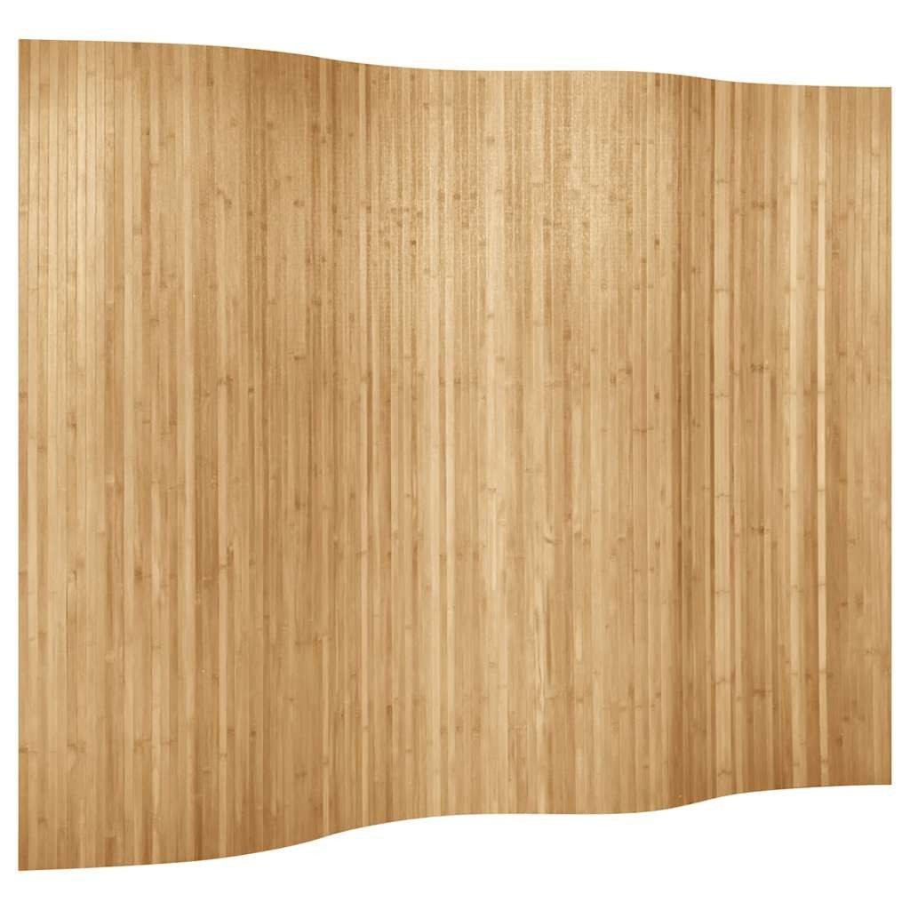 furnicato Raumteiler Bambus Sichtschutz 250x165 cm Natur (hellfarbig), 1-tlg.