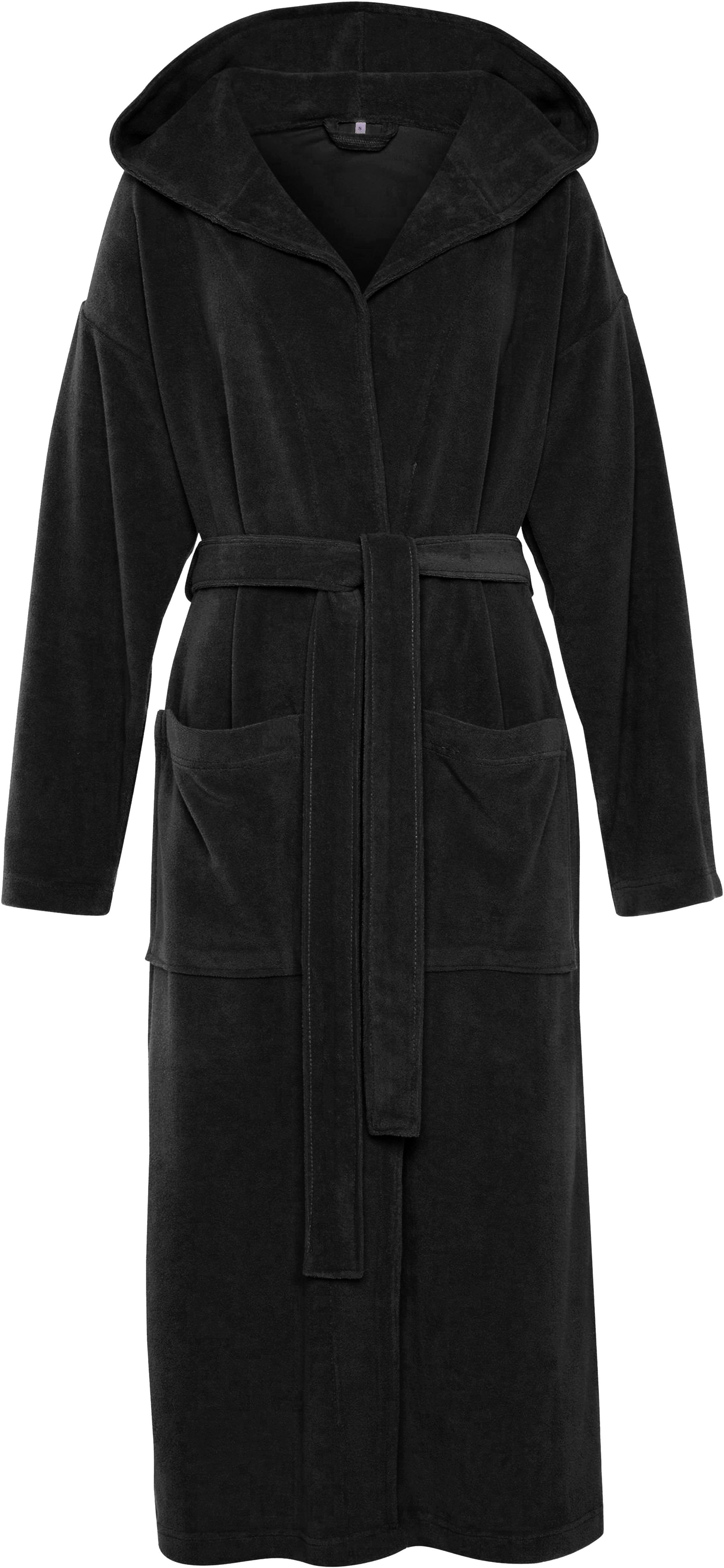 my home Herrenbademantel Sina, ideal für Sauna & Spa, Hotelbademantel, Morg günstig online kaufen
