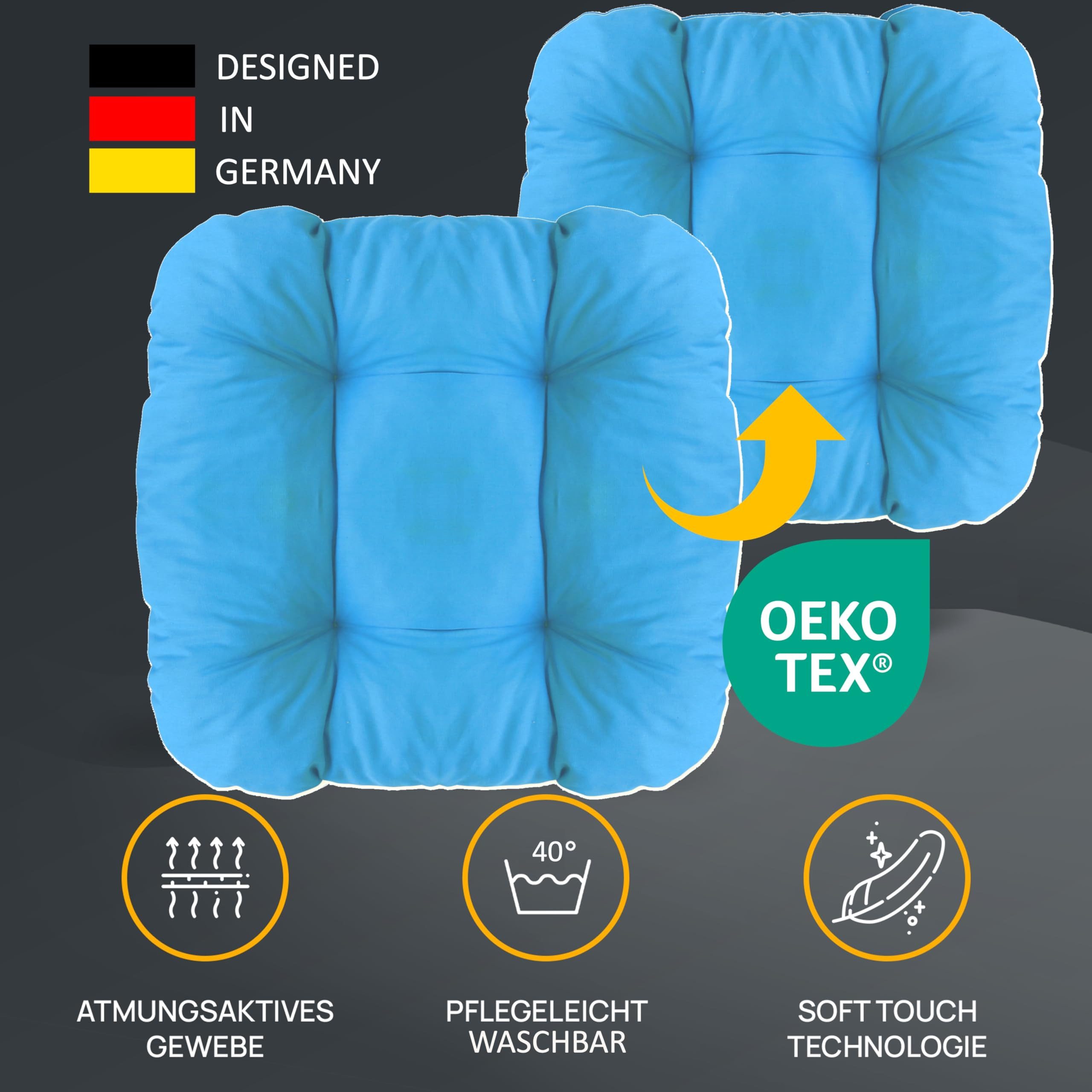LILENO HOME Stuhlkissen Sitzkissen für Gartenstuhl, günstig online kaufen