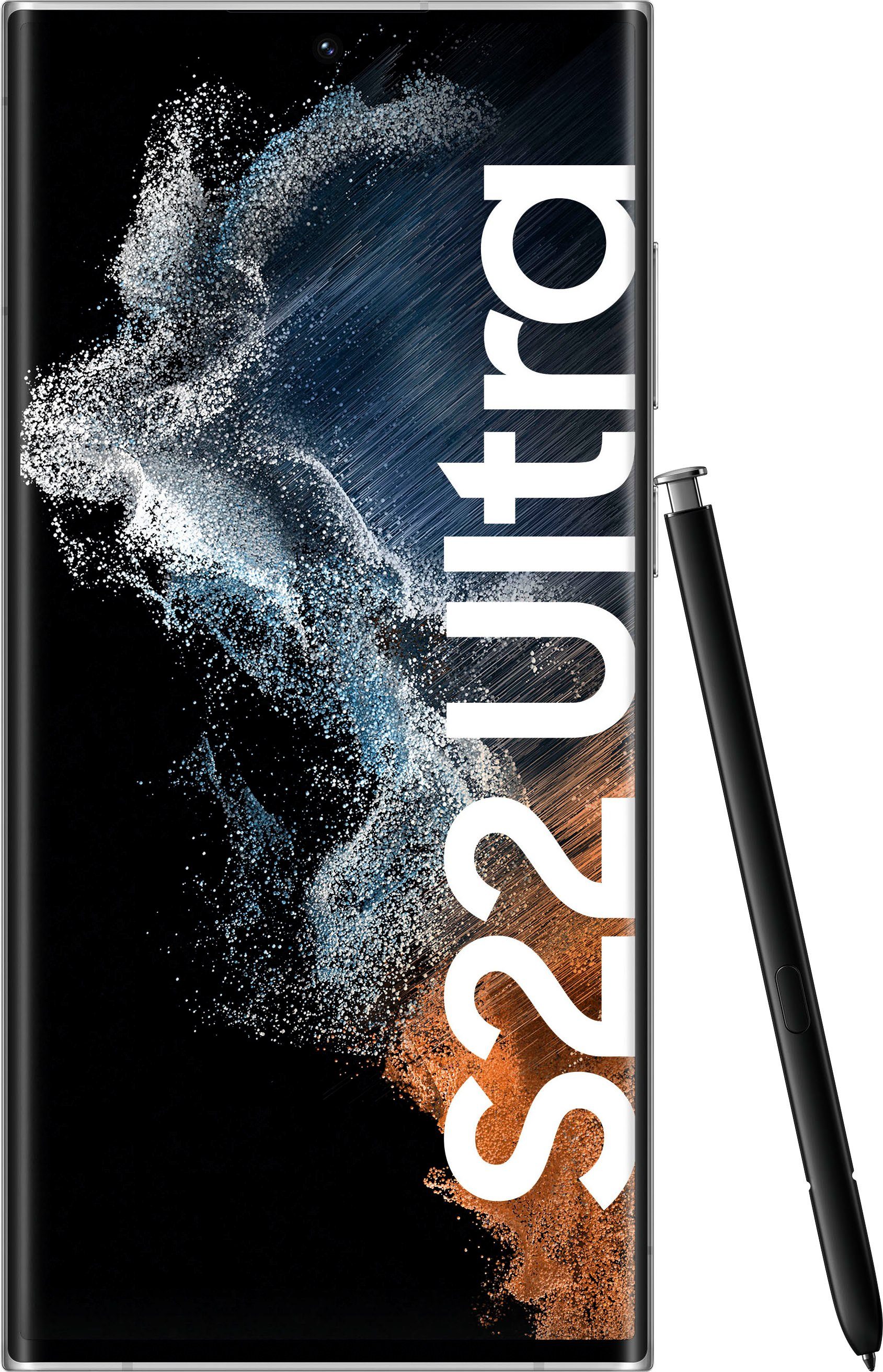 Samsung Galaxy S22 Ultra Smartphone (17,31 cm/6,8 Zoll, 128 GB  Speicherplatz, 108 MP