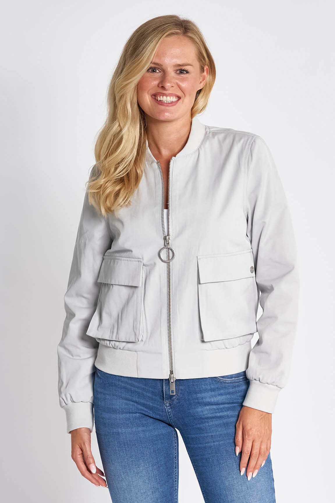 Zhrill Blouson ZHJULIE in Unifarbe günstig online kaufen
